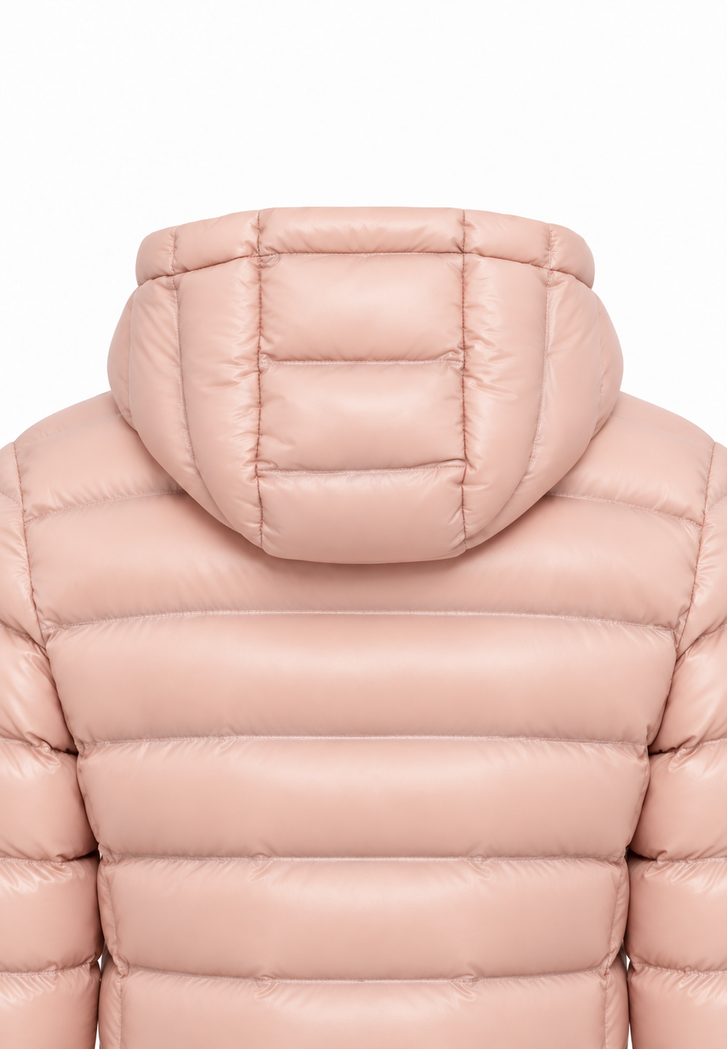 Blauer giubbotto rosa cipria bambina - Dettaglio cappuccio posteriore