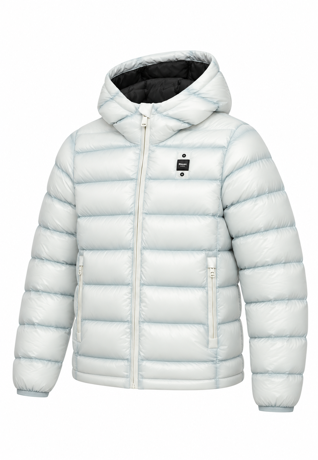 Blauer giubbotto bianco ghiaccio bambina tre quarti