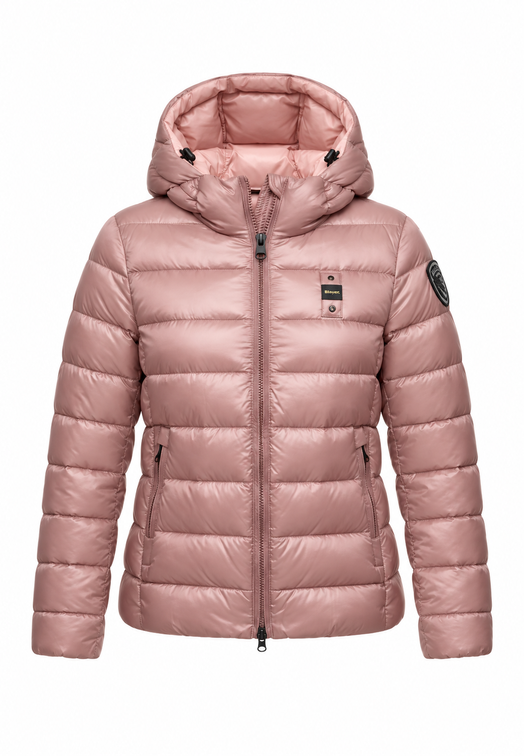 Blauer piumino rosa cipria bambina - fronte intero