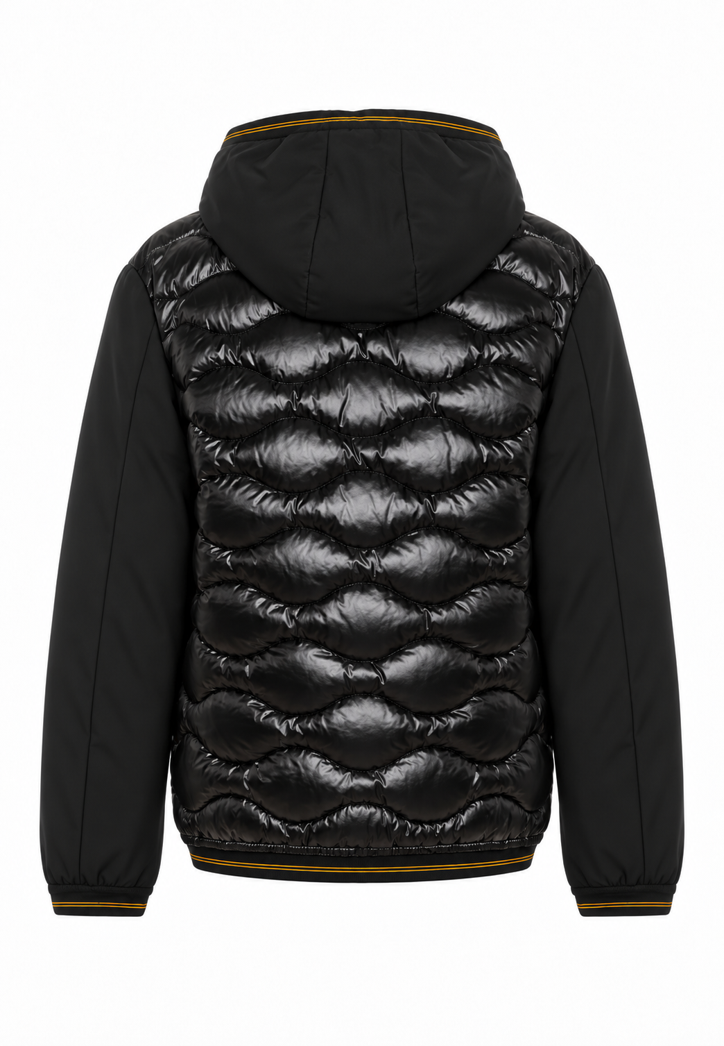 Blauer Butland Junior Giubbotto Ibrido Nero con Cappuccio Bambino retro
