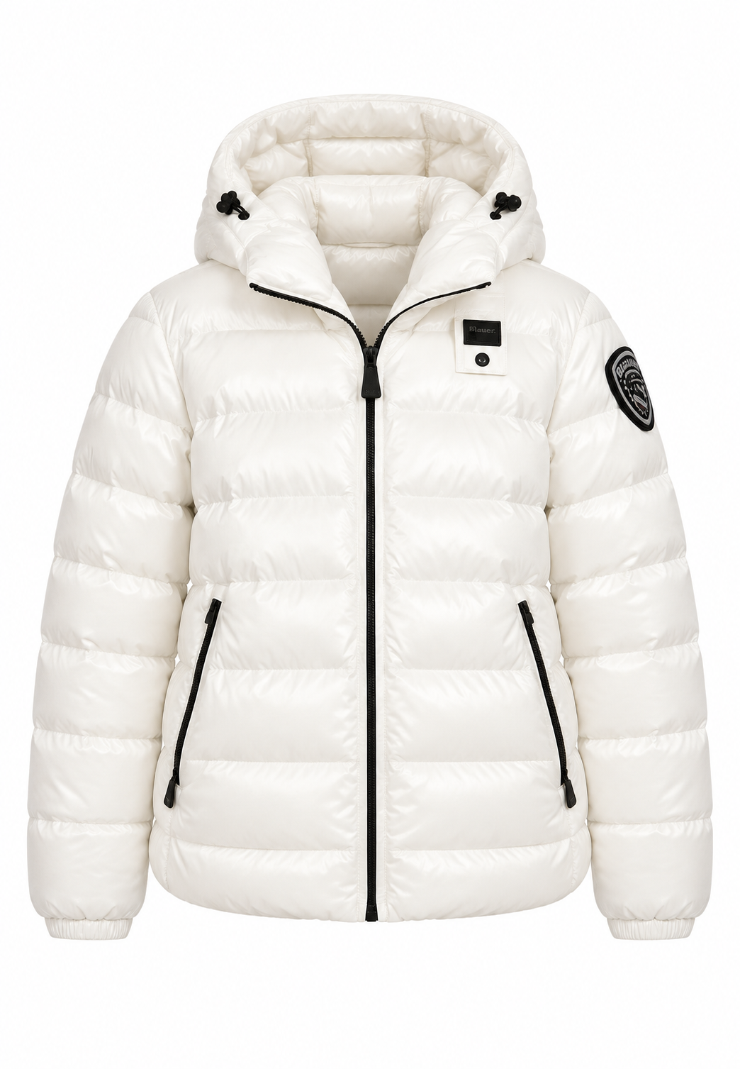 Blauer Caroll Junior piumino bianco bambina fronte