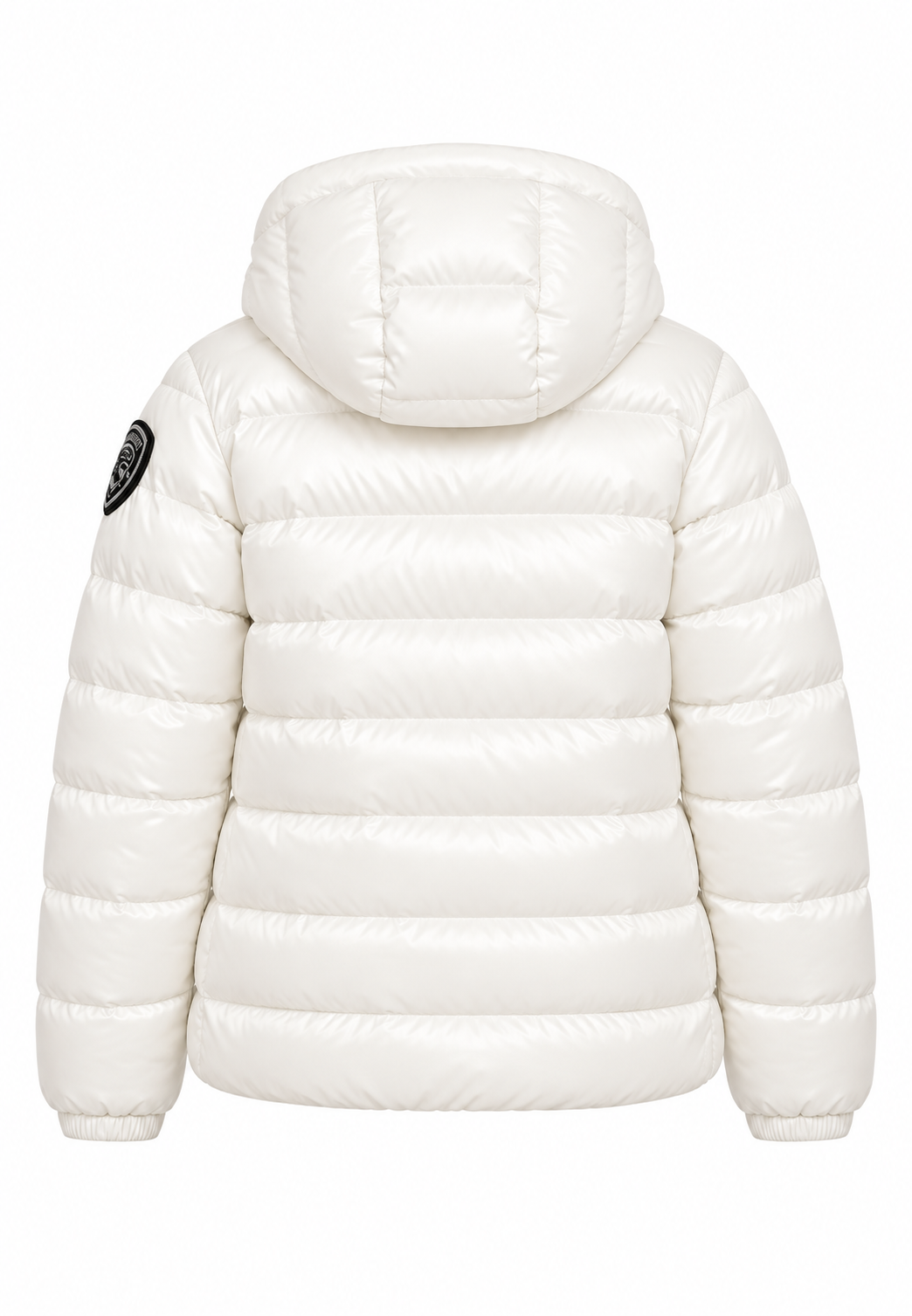 Blauer Caroll Junior piumino bianco bambina retro