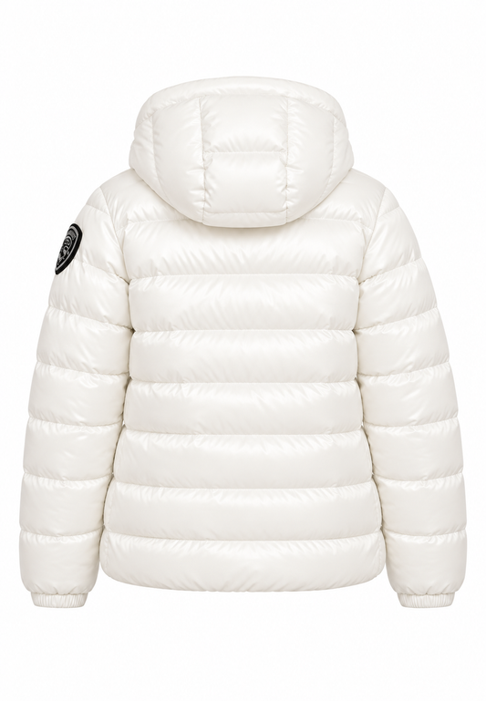 Blauer Caroll Junior piumino bianco bambina retro