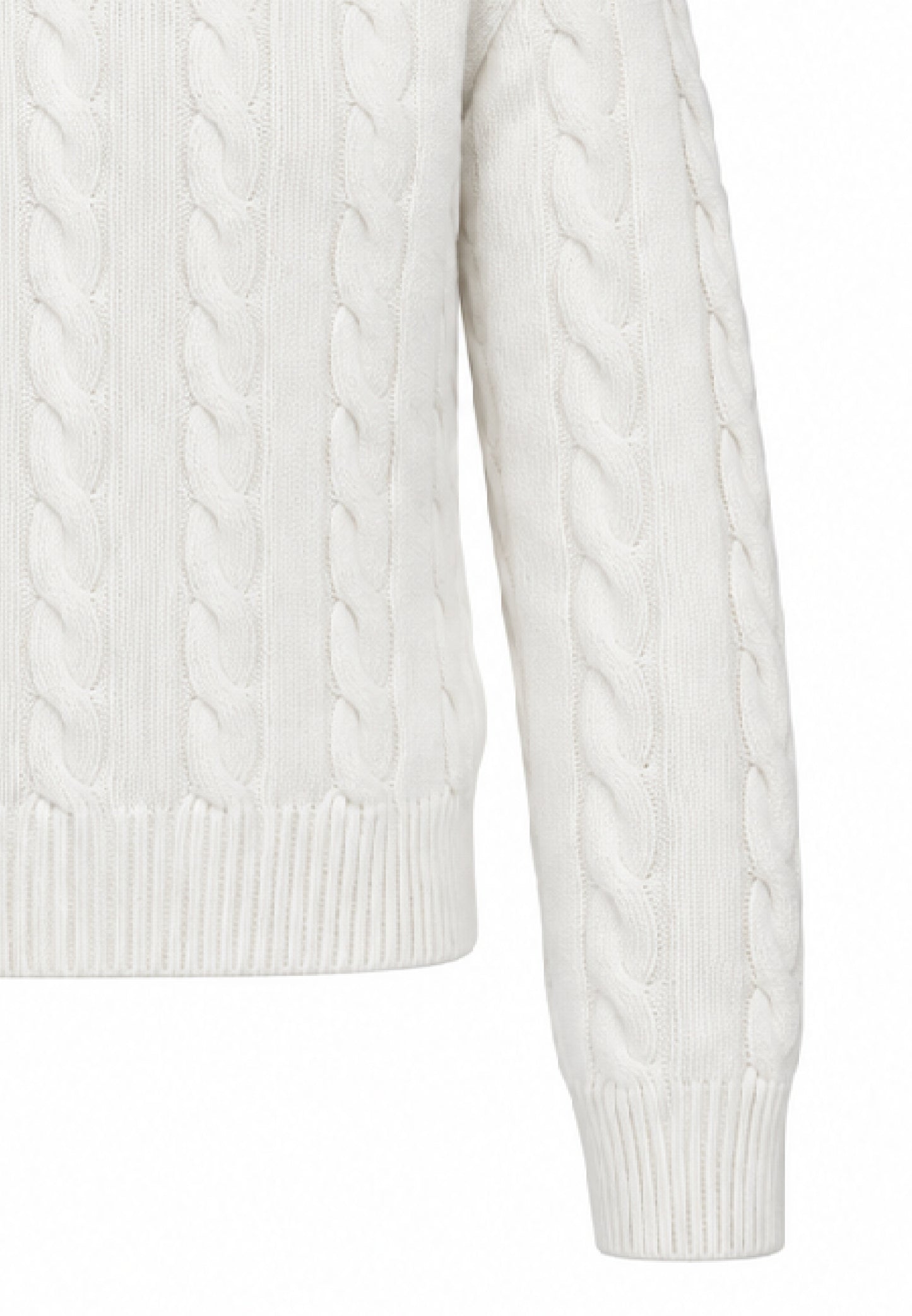 Roy Roger's maglia PANNA Treccia SAGOMATA Bambine e ragazze rh152/00.panna_