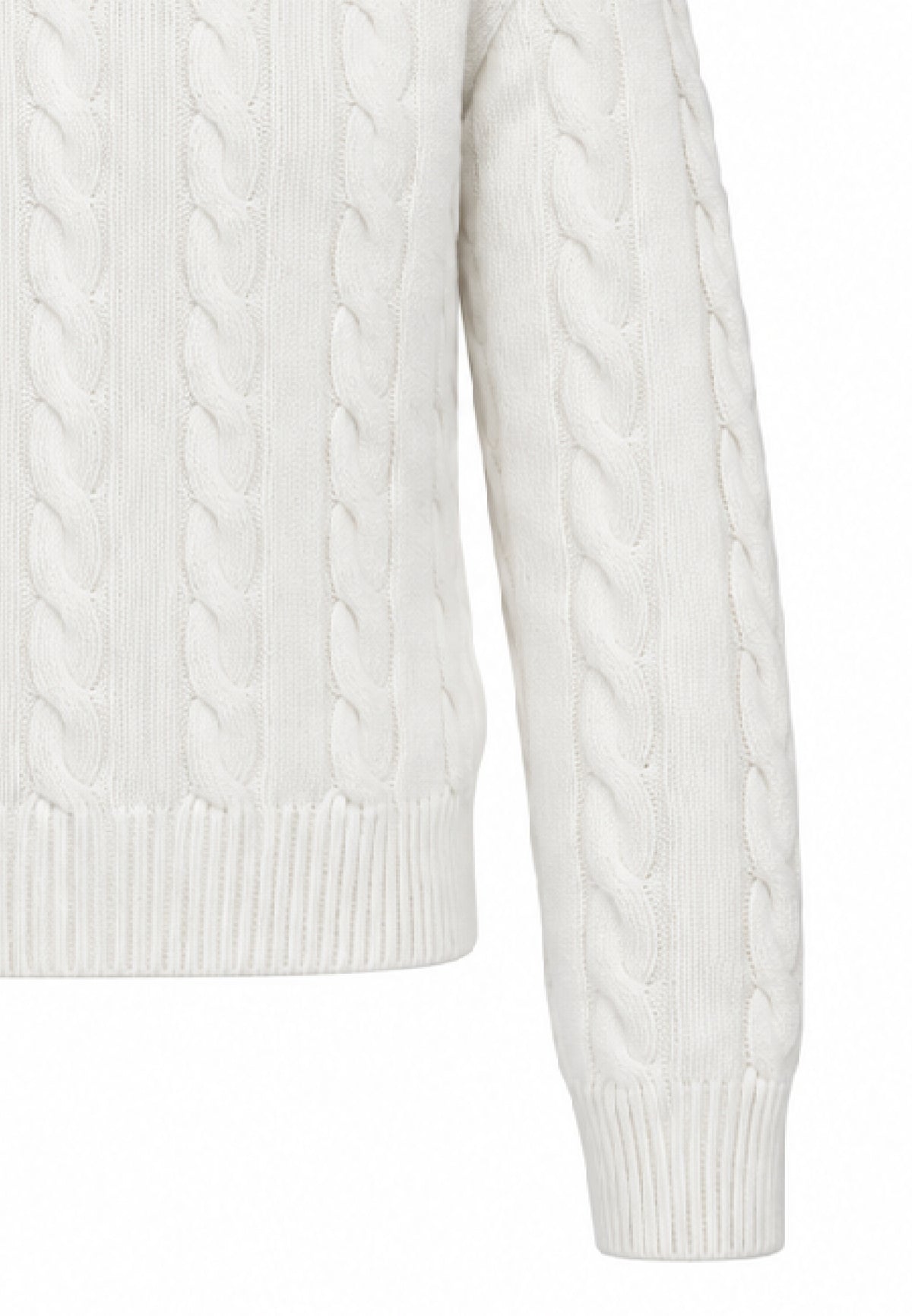 Roy Roger's maglia PANNA Treccia SAGOMATA Bambine e ragazze rh152/00.panna_