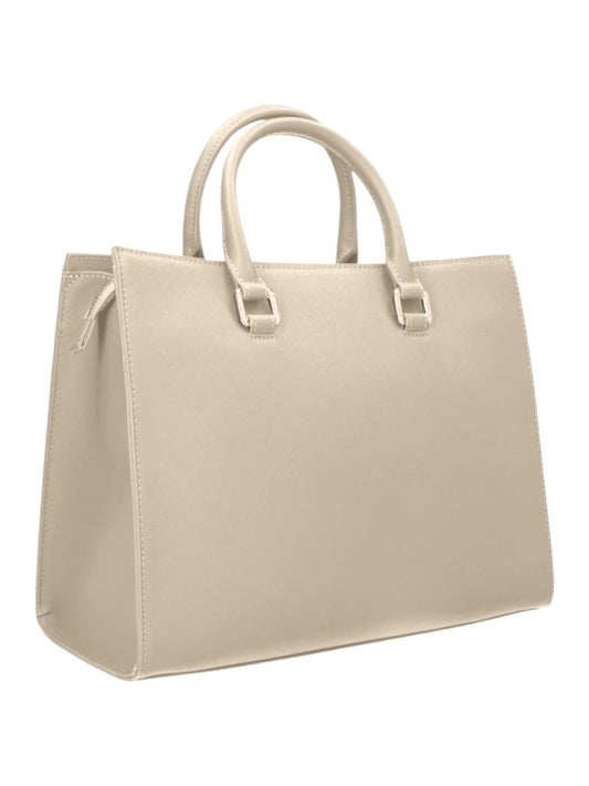 Liujo borsa beige donna logo sul davanti