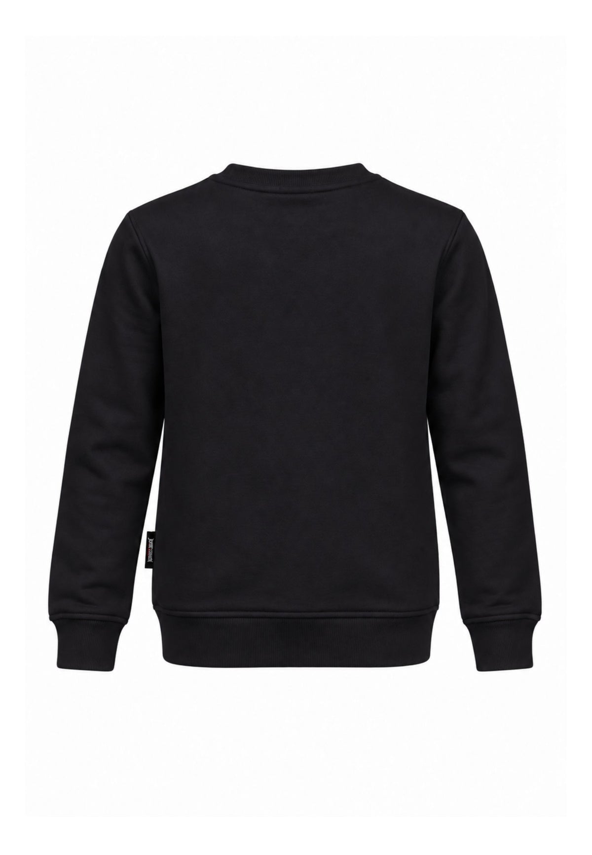 JUST CAVALLI felpa NERA GIROCOLLO CON logo borchie Bambine e ragazze jba26158fe.ne_