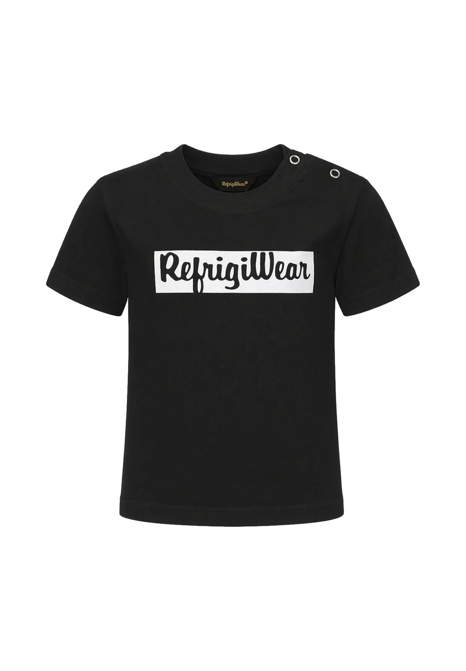 Refrigiwear Completo Nero Con Tshirt e Bermuda Neonato RN1745DS26_