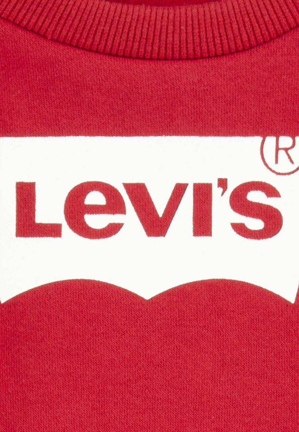 Levi’s Felpa Neonato Batwing Logo – Girocollo Rosso