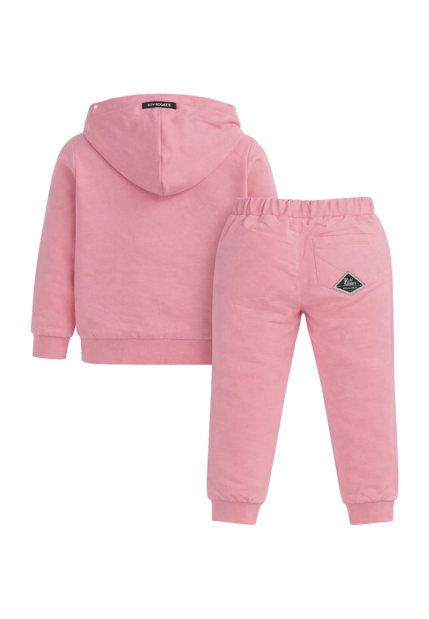 Roy Roger's Tuta Rosa Neonata Con Cappuccio Quotidiano In Cotone RG185_