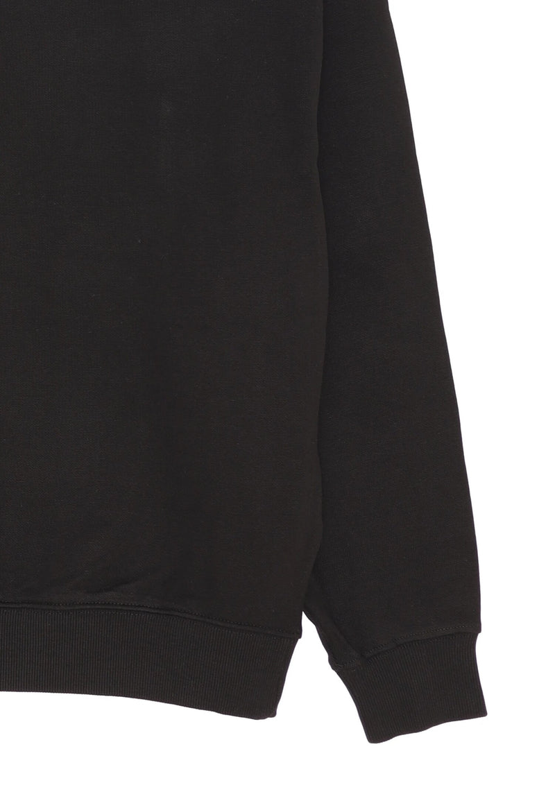 John Richmond Felpa Uomo Nemes Nera – Cotone 100% - NERO | CammarataMode