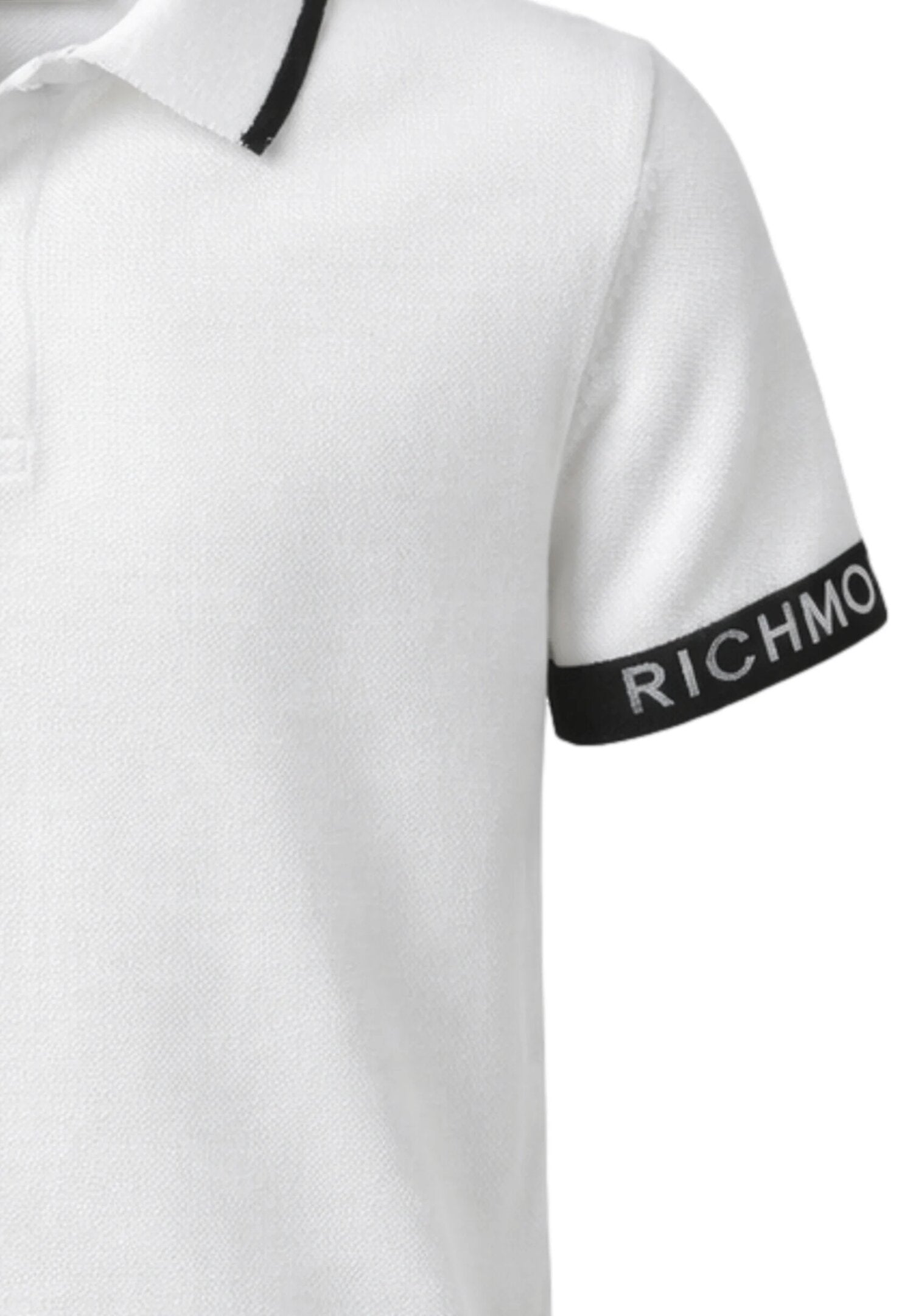 John Richmond Polo Bianca Bambino RBP26147PO_