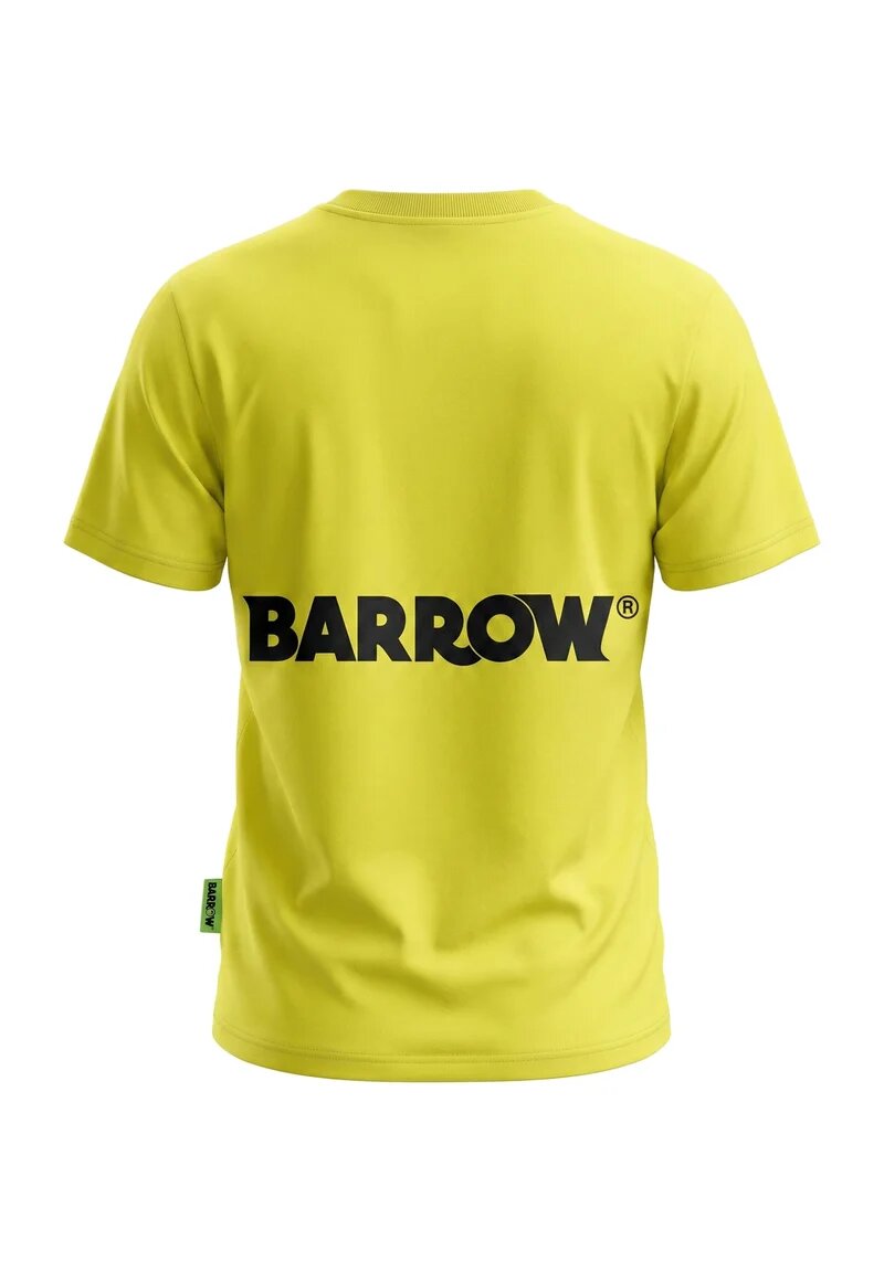 Barrow T Shirt Giallo Bambino S6BKJUTH006_