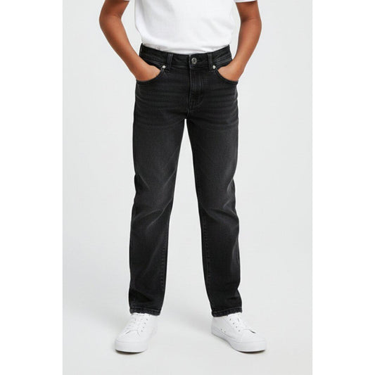 Calvin Klein Jeans Nero Bambino In Denim Slim Fit | Passeggio PE26