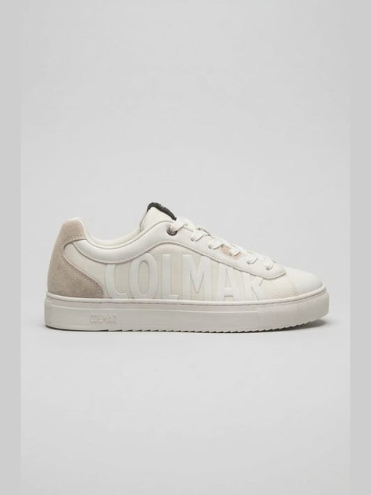 Colmar scarpe bianche uomo logo sul lato