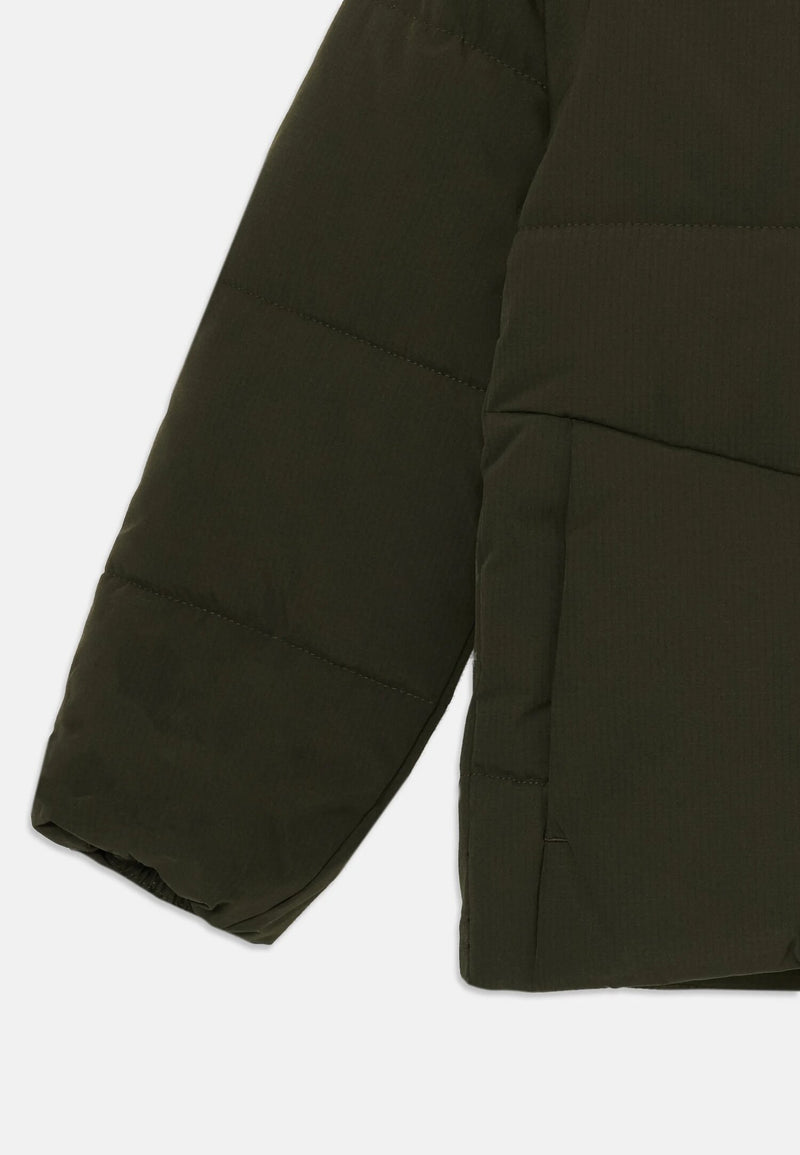 Jack & Jones giacca invernale verde oliva bambino e ragazzo imbottita - VERDE | CammarataMode