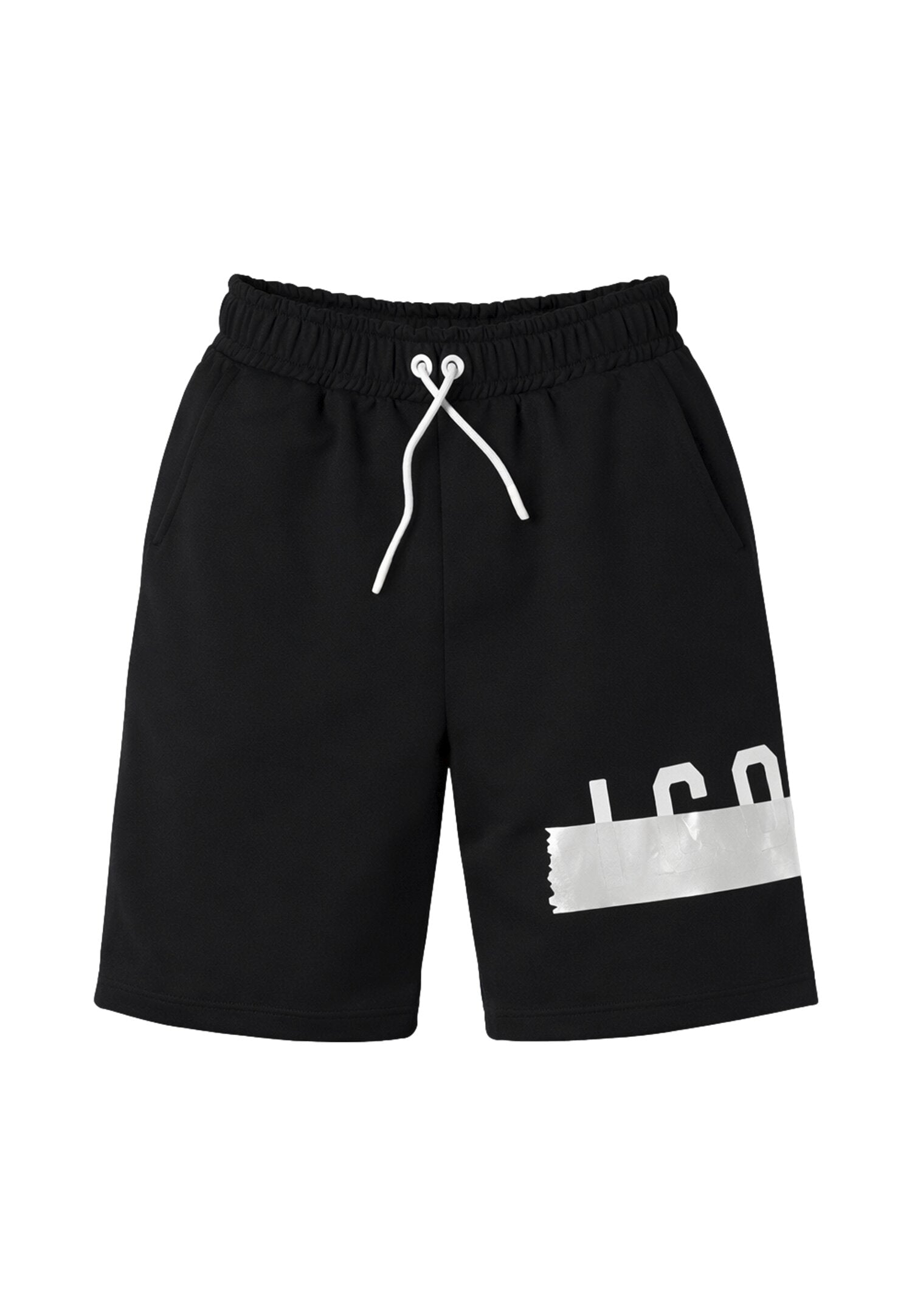 Icon Completo Bianco Logo Silver Bambino Maniche Corte - IBKS001260+1261_