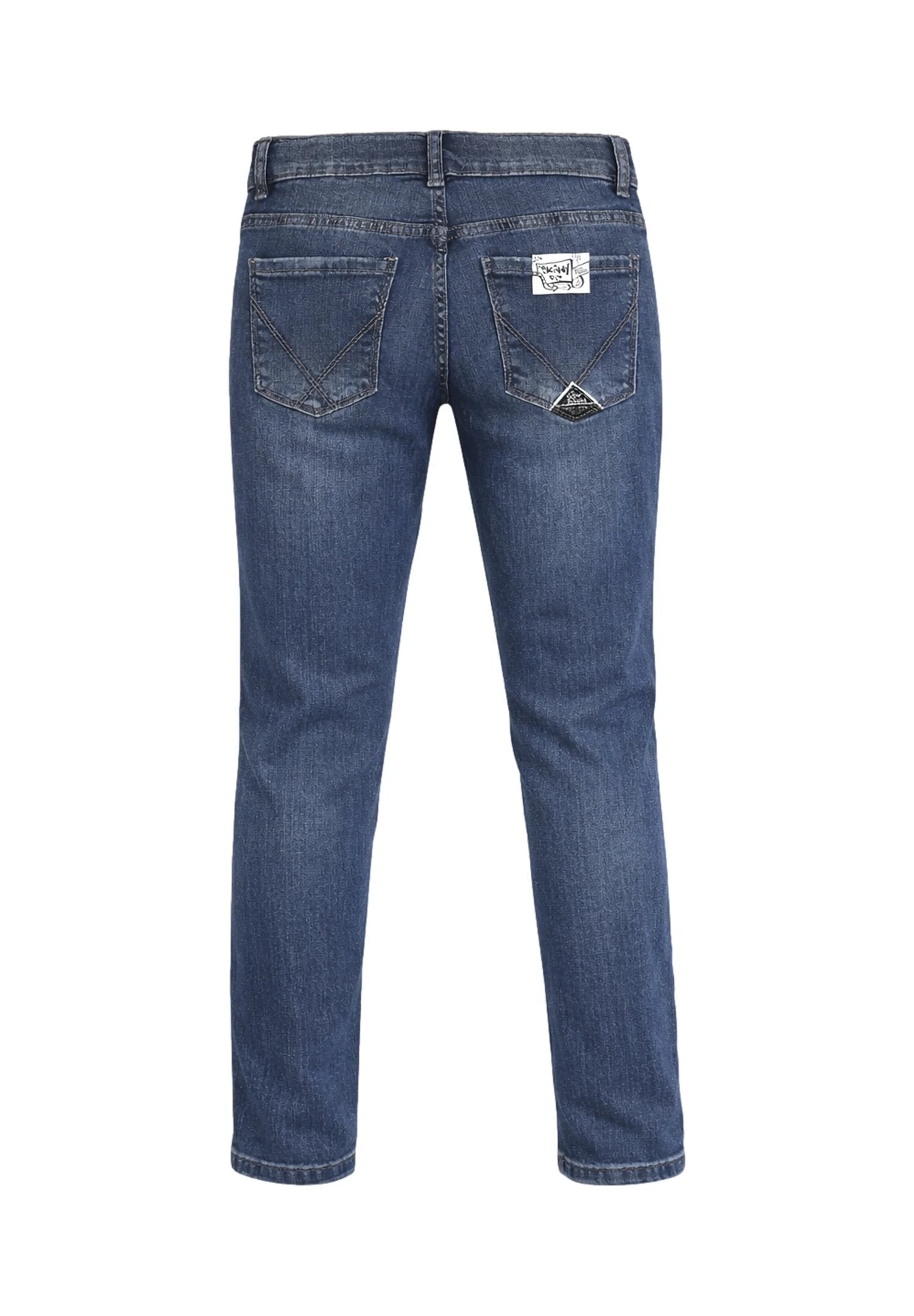 Roy Roger's Jeans Blu Bambino Slim Fit Scuola In Denim RG161_