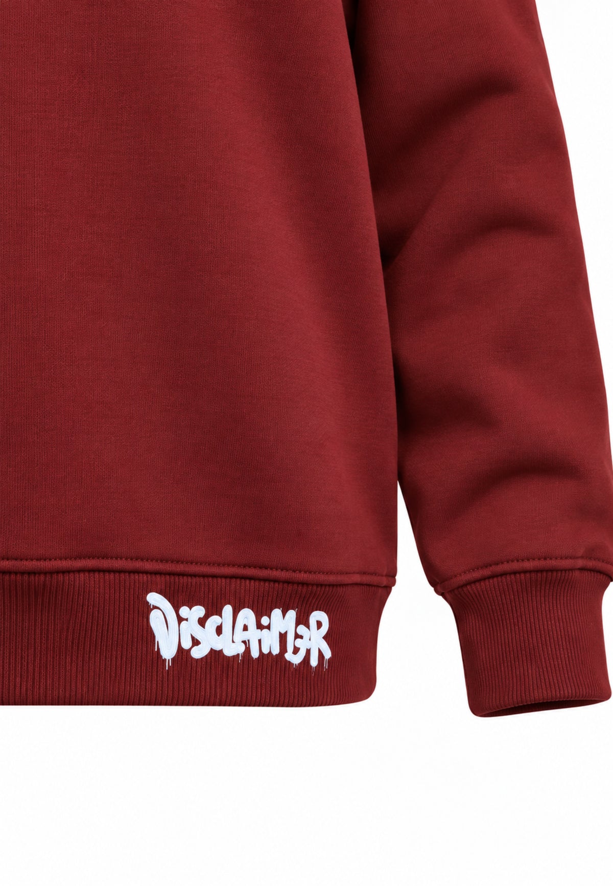 Disclaimer FELPA BORDEAUX CON CAPPUCCIO E MINI LOGO ELASTICO Bambini e ragazzi 26IDK59108.BORDEAUX
