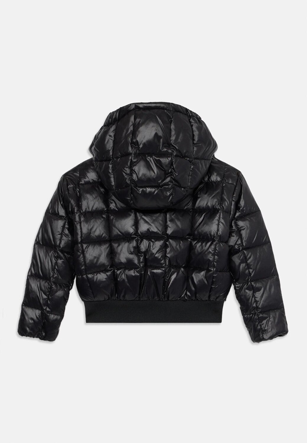 Calvin Klein Piumino Nero Bambina In Nylon Con Cappuccio | Sportivo AI25 | CammarataMode