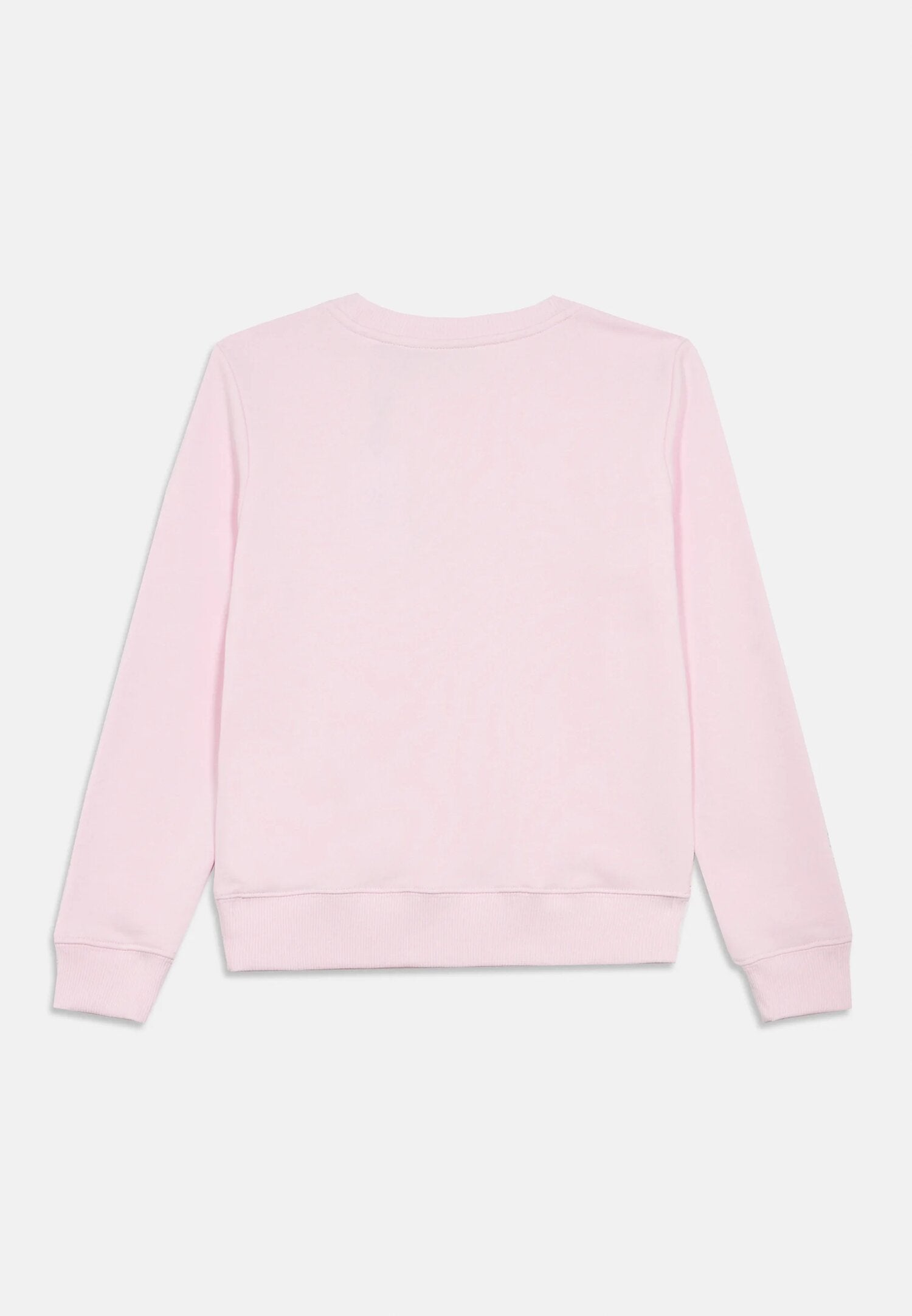 Calvin Klein Felpa Rosa Bambina In Cotone Girocollo Quotidiano PE26