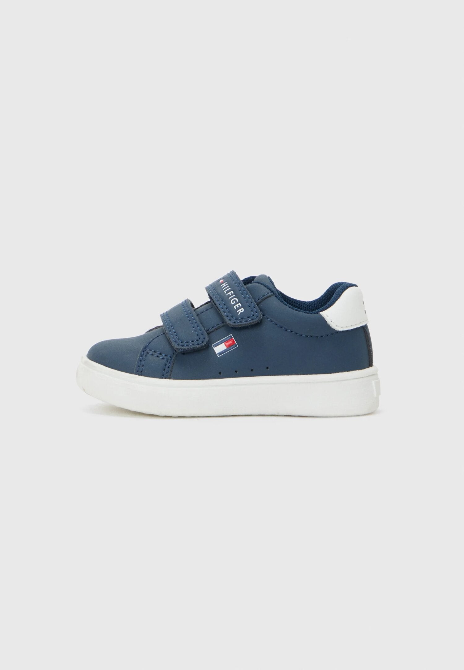 Tommy Hilfiger sneakers basse bambino unisex blu velcro estive pratiche | CammarataMode