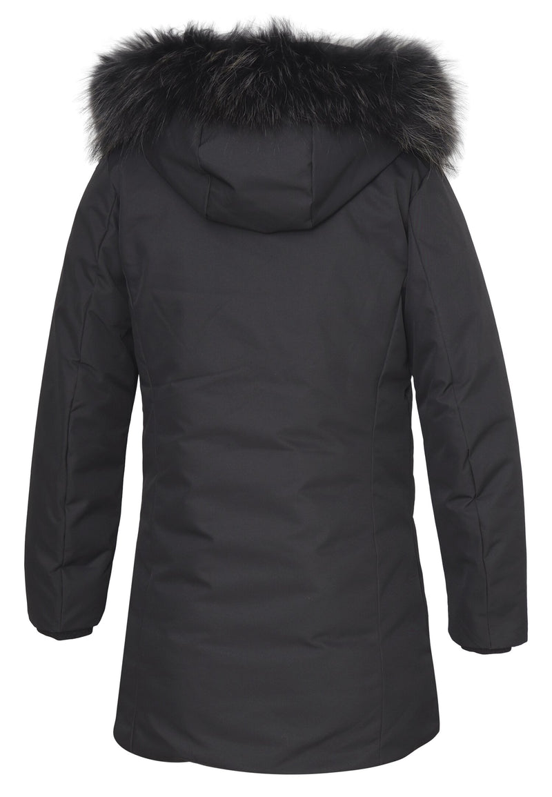 Bomboogie Cappotto Invernale Bambina & Ragazza 8-16 Anni Nero con Cappuccio - NERO | CammarataMode