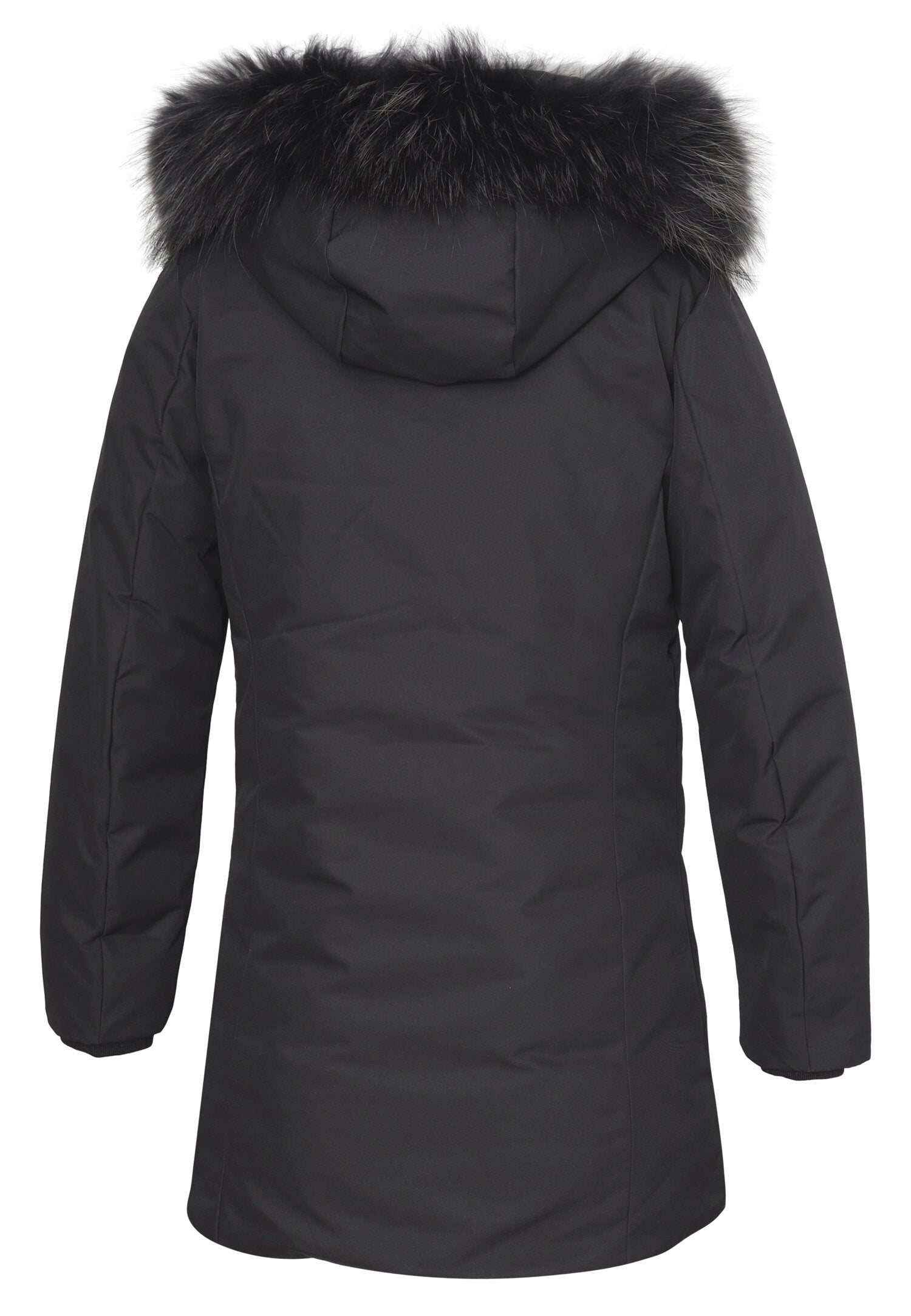 Bomboogie Giubotto Bambina In Tessuto Con Pelliccia Uso Elegante AI