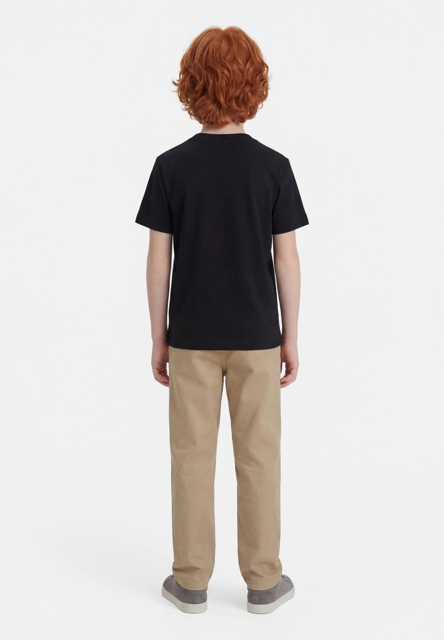 Diesel Tshirt Nera Bambino In Jersey Maniche Corte Sportivo PE26
