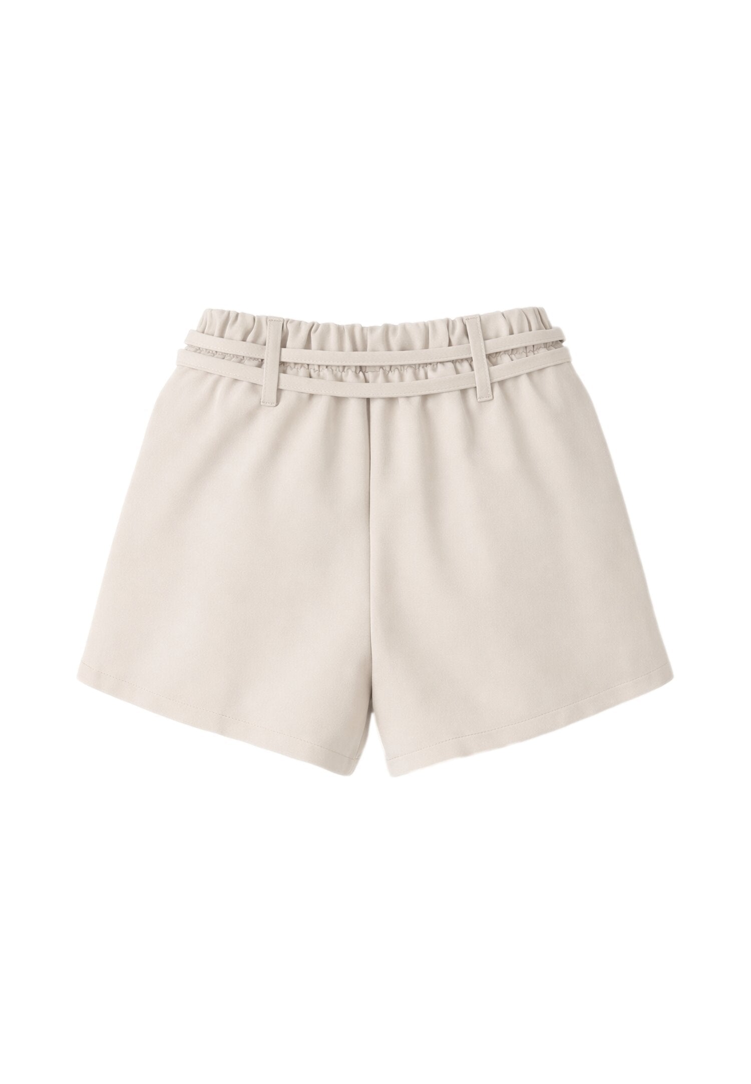 Mon Saurire Completo Tshirt Panna e Pantaloncini Bambina M1342J+M1340J_