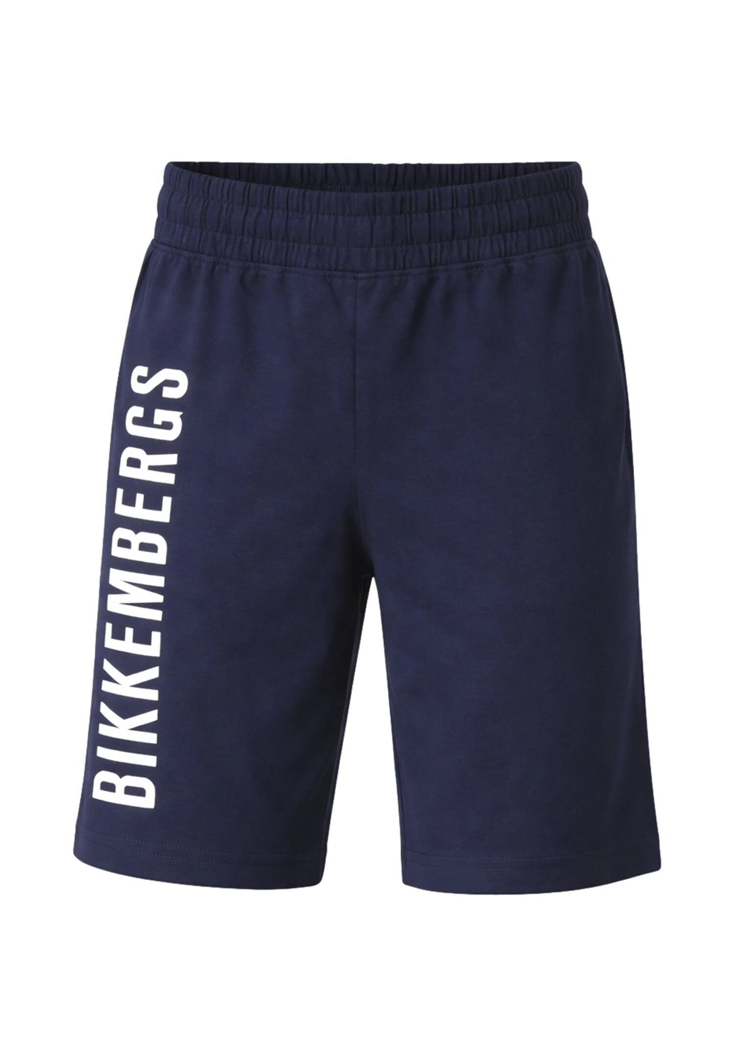 Bikkembergs Completo Tshirt Panna e Bermuda Blu Bambino BK4105_
