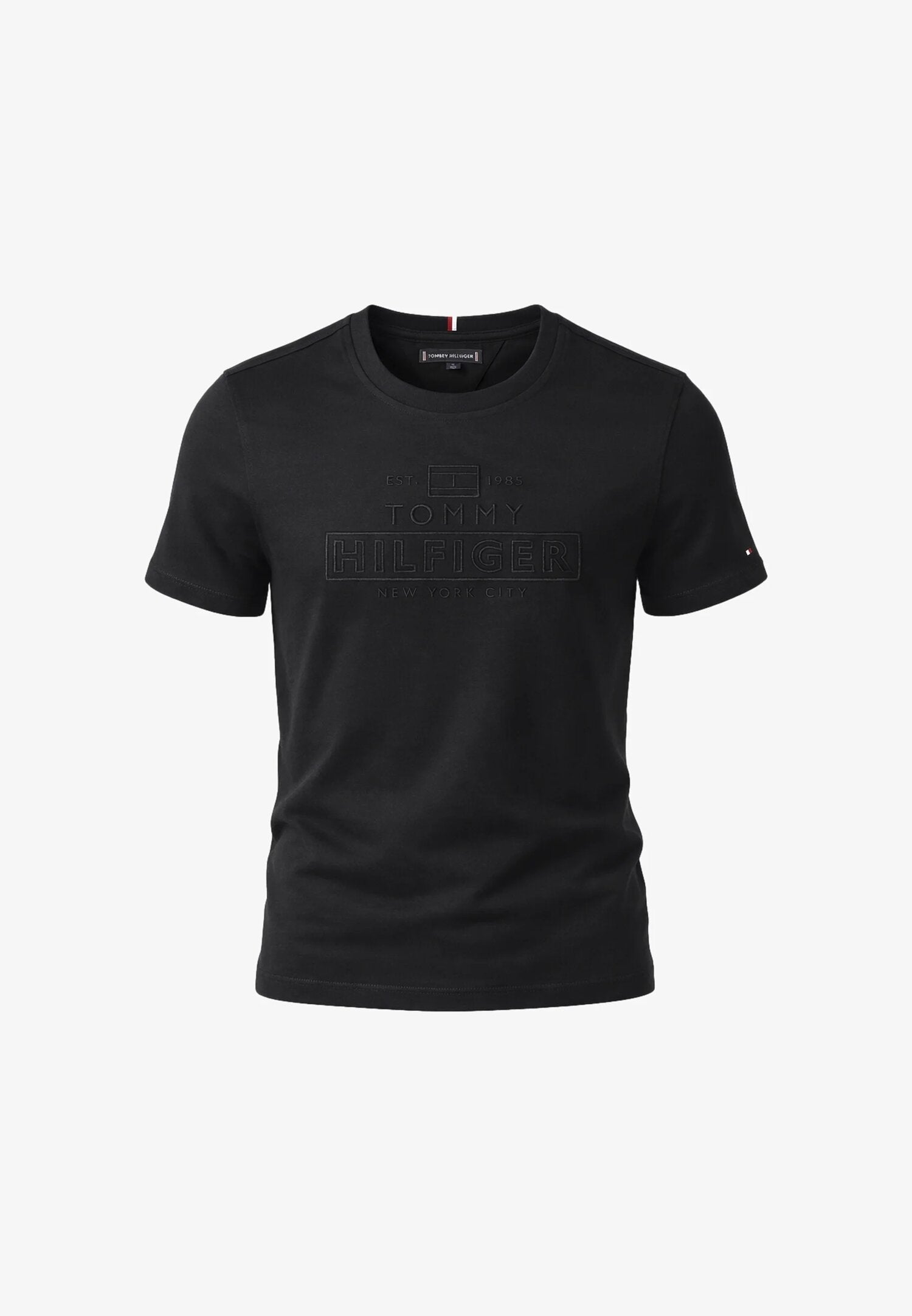 Tommy Hilfiger Tshirt Ragazzo Nero KB0KB10367BDS_