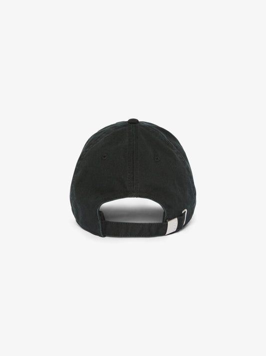 Gcds cappello nero uomo unisex logo ricamato sul davanti