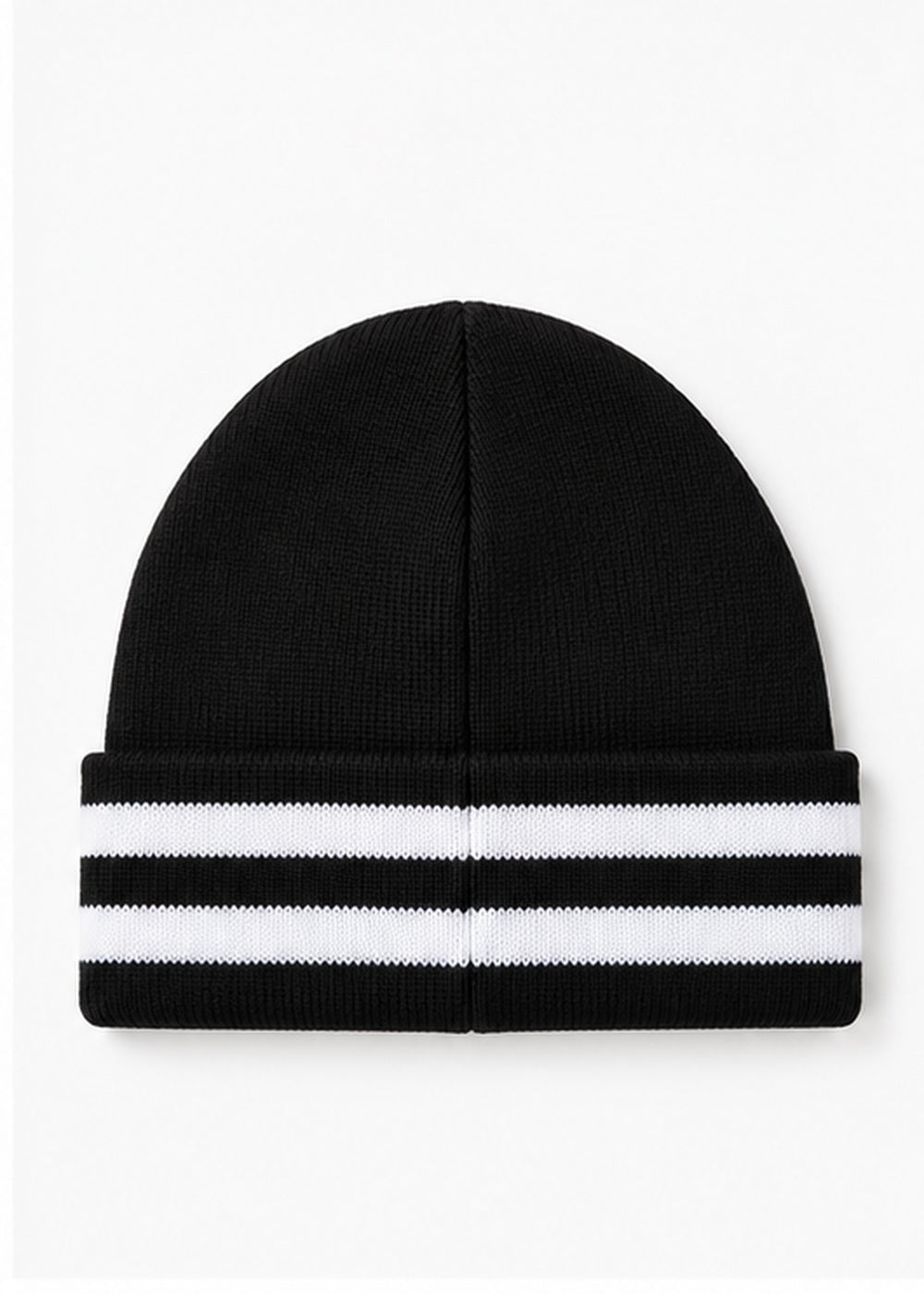GCDS Cappello Nero Bambino in Lana con Maxi Logo AI26C2UJQN595K347 retro