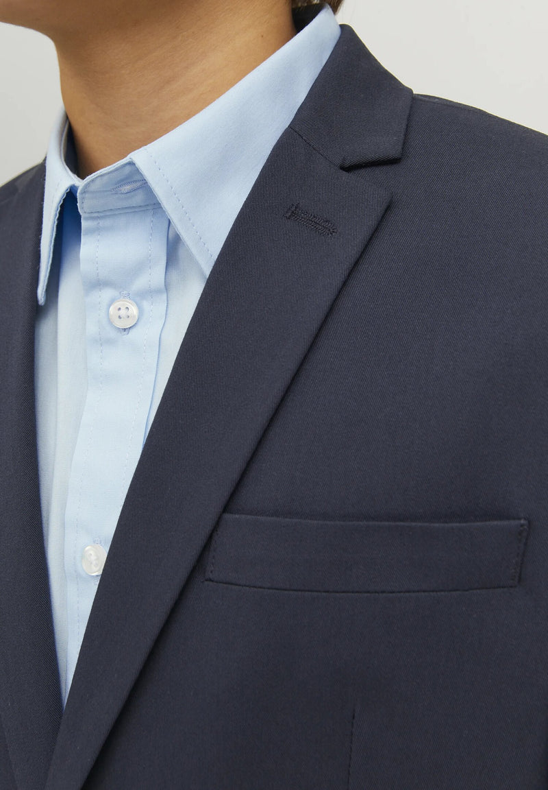 Jack & Jones Junior giacca elegante bambino e ragazzo blu navy slim fit - BLU | CammarataMode