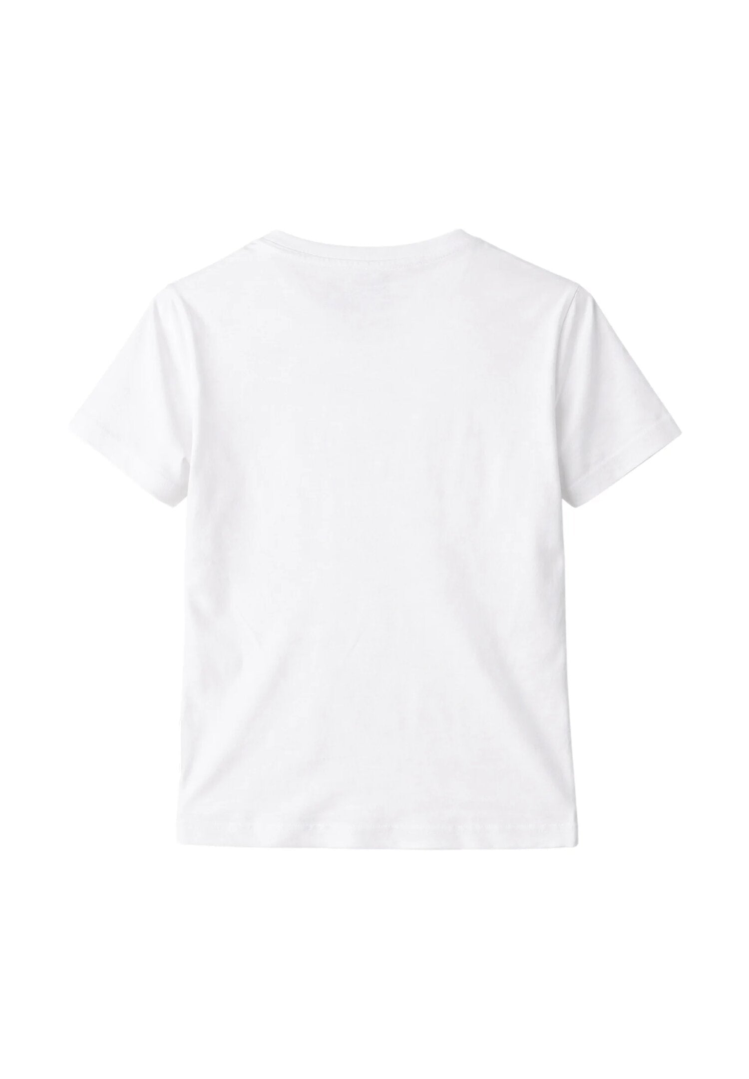 John Richmond t Shirt Bianca Con Logo Fiammeggiante Bambino RBP26114TS_