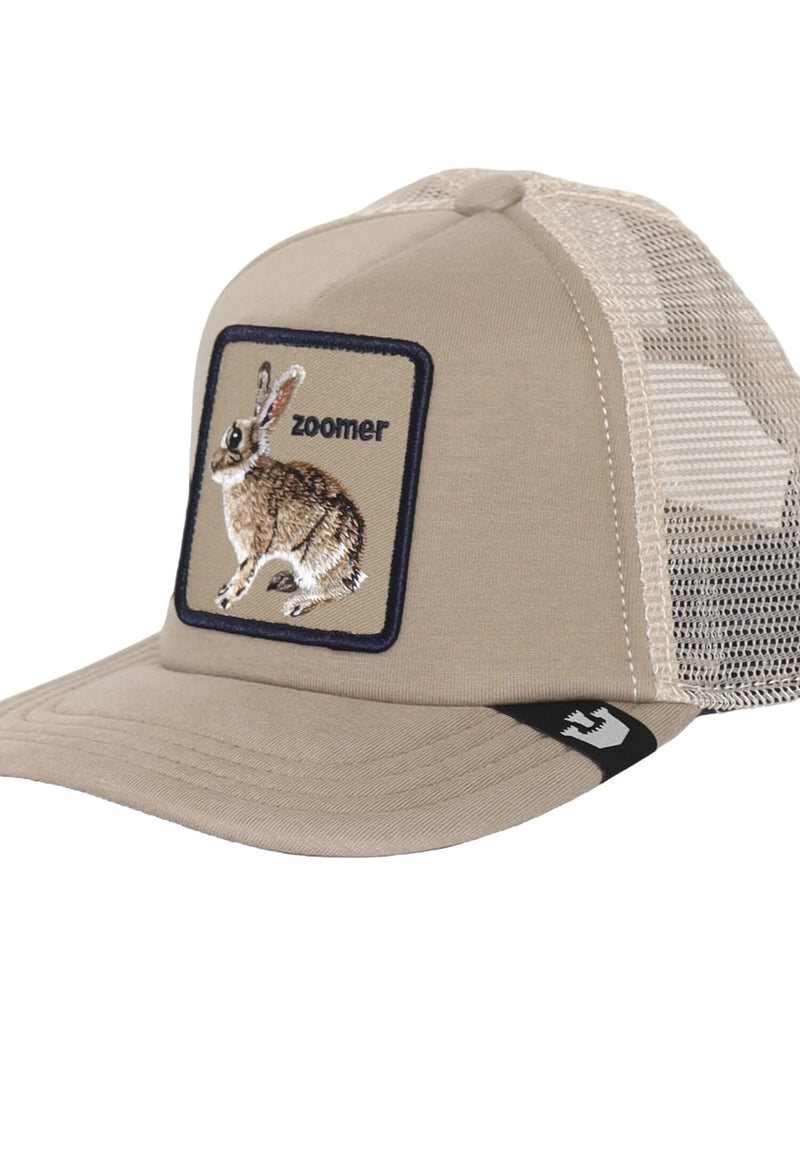 Cappello trucker Goorin Bros coniglio beige bambino ragazzo snapback - TORTORA | CammarataMode