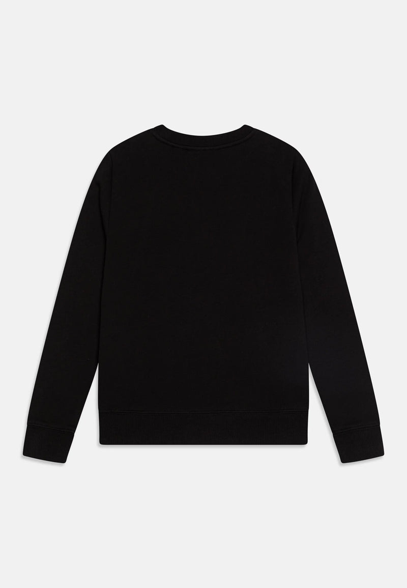 Felpa Calvin Klein nera logo CK bambino - NERO | CammarataMode