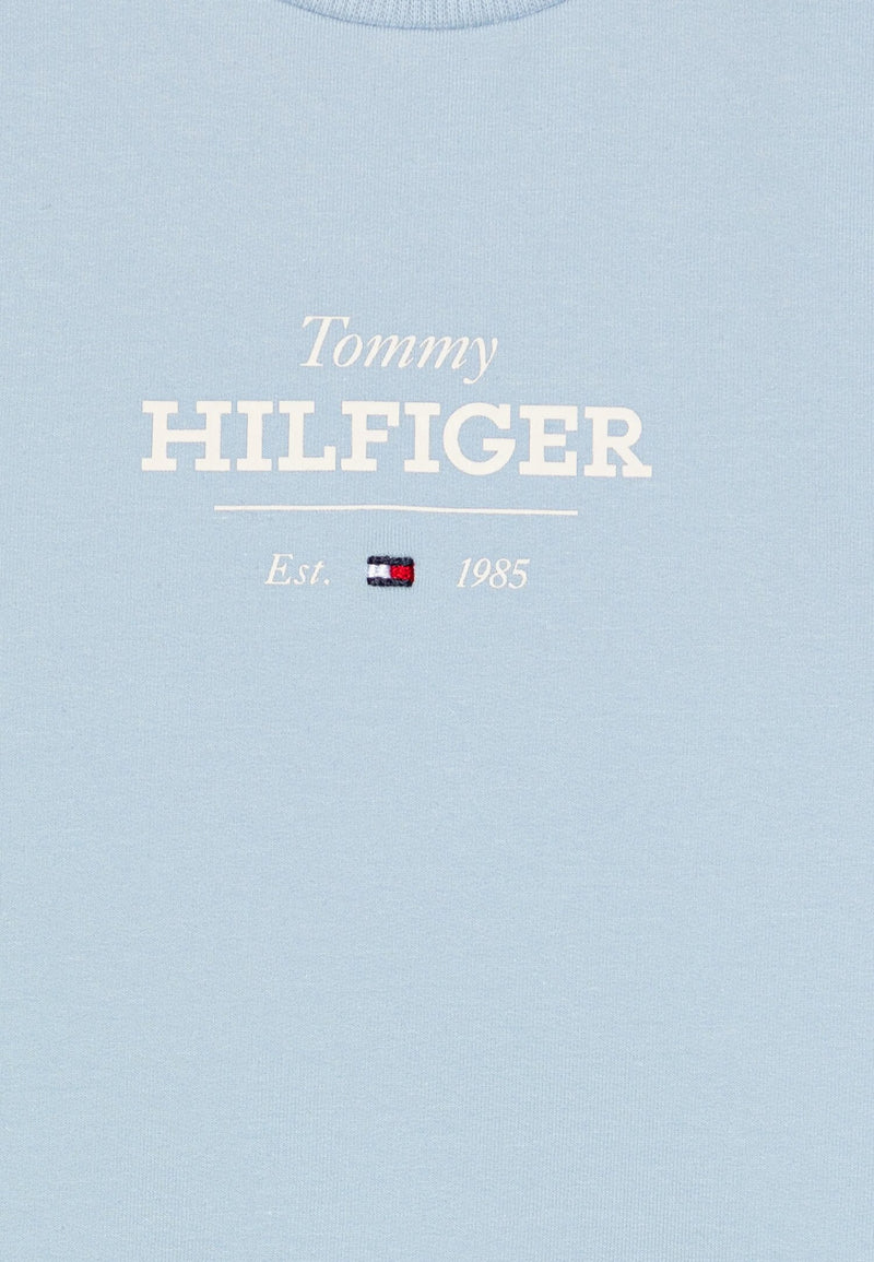 Completo Tuta Tommy Hilfiger Azzurro Neonato - AZZURRO | CammarataMode