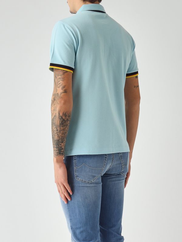 K-Way Polo uomo Vincent in cotone stretch piquè