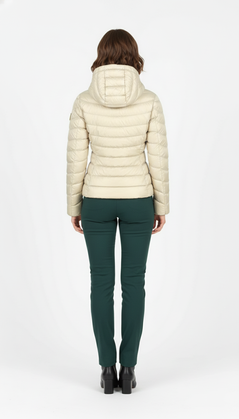 Ciesse Piumini giubbotto donna Ary beige con cappuccio