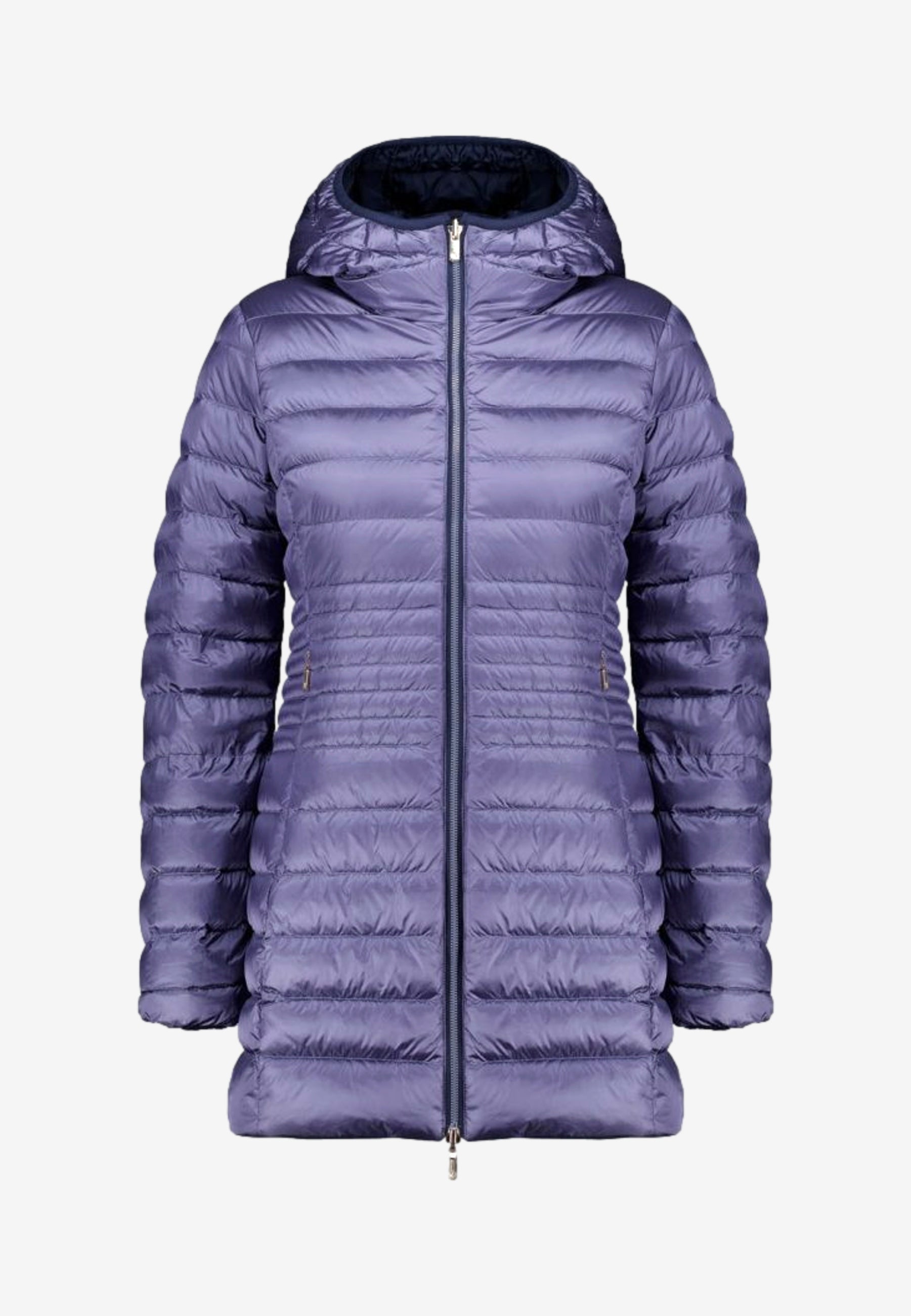 Ciesse Piumini giubbotto lungo donna Kalie blu reversibile