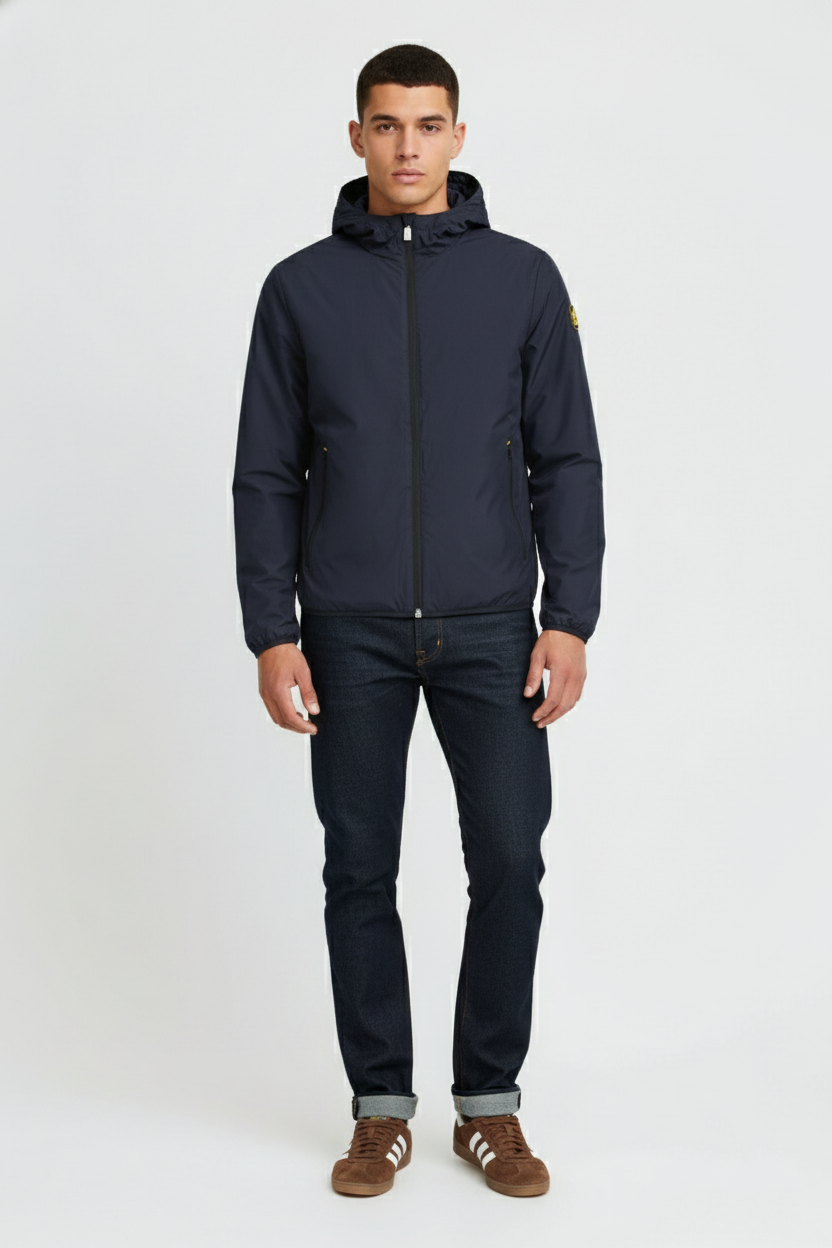 Ciesse Piumini Peter giubbotto uomo blu navy con cappuccio