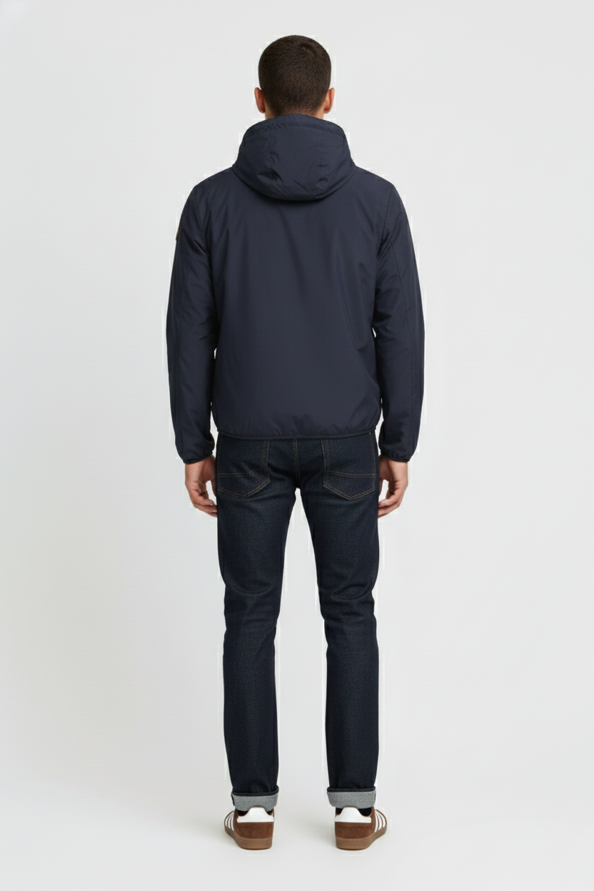 Ciesse Piumini Peter giubbotto uomo blu navy con cappuccio