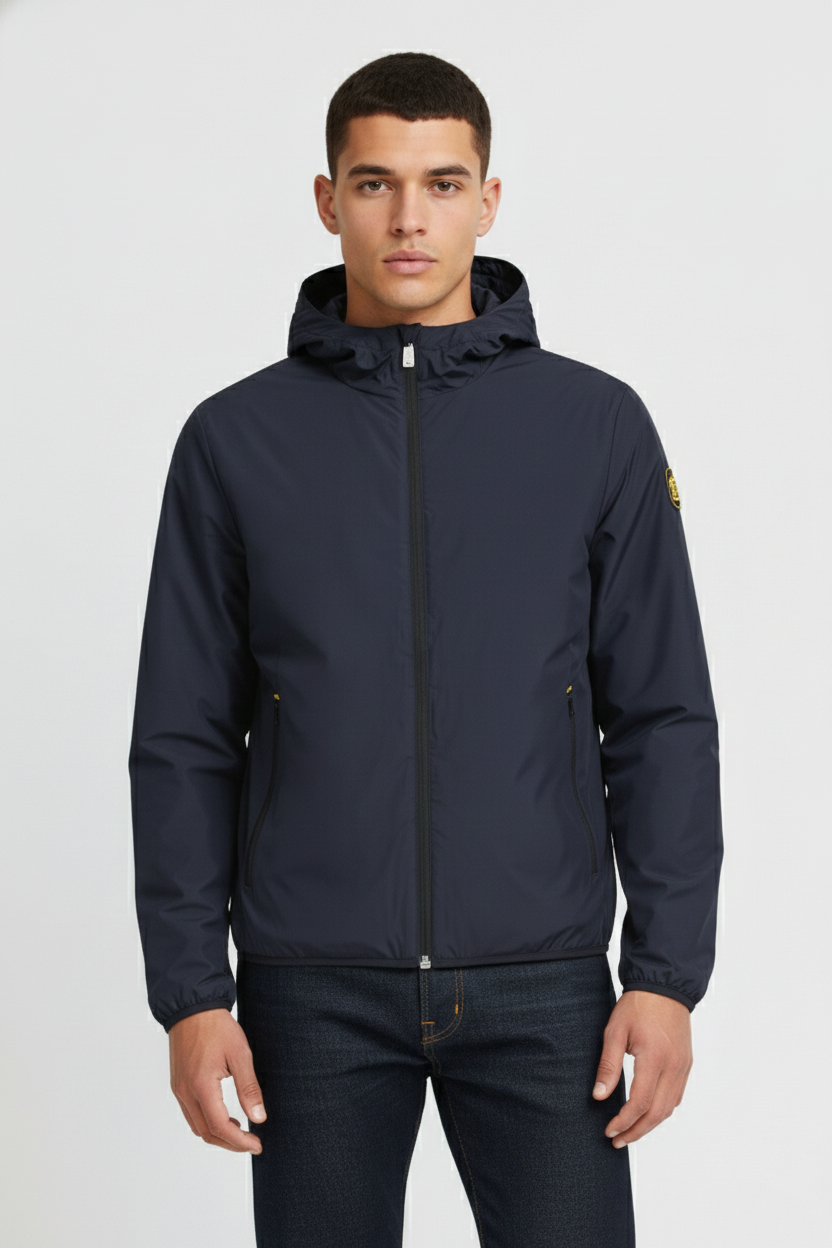 Ciesse Piumini Peter giubbotto uomo blu navy con cappuccio