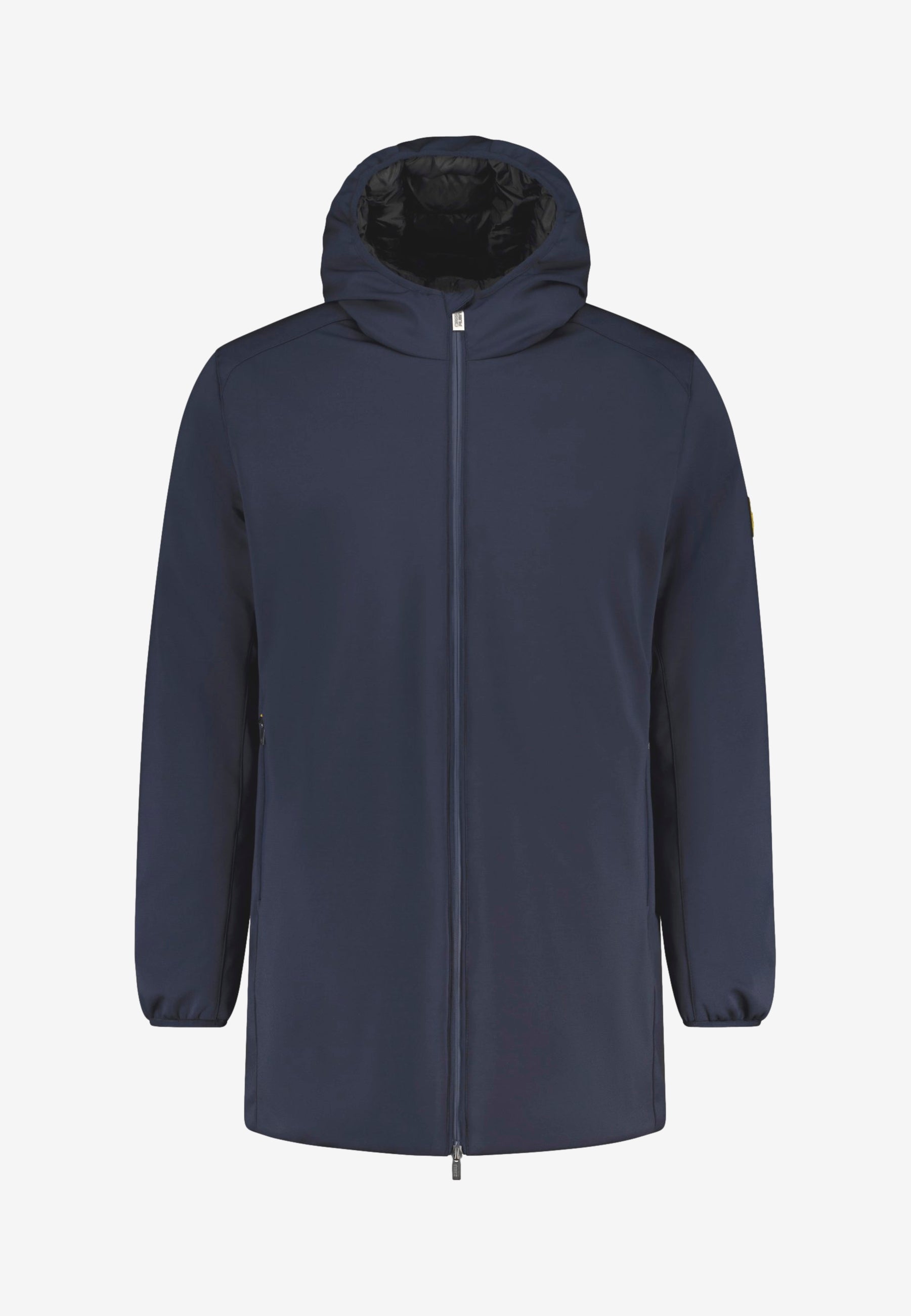 Ciesse Piumini Herdo 2.0 giubbotto lungo da uomo blu navy con cappuccio