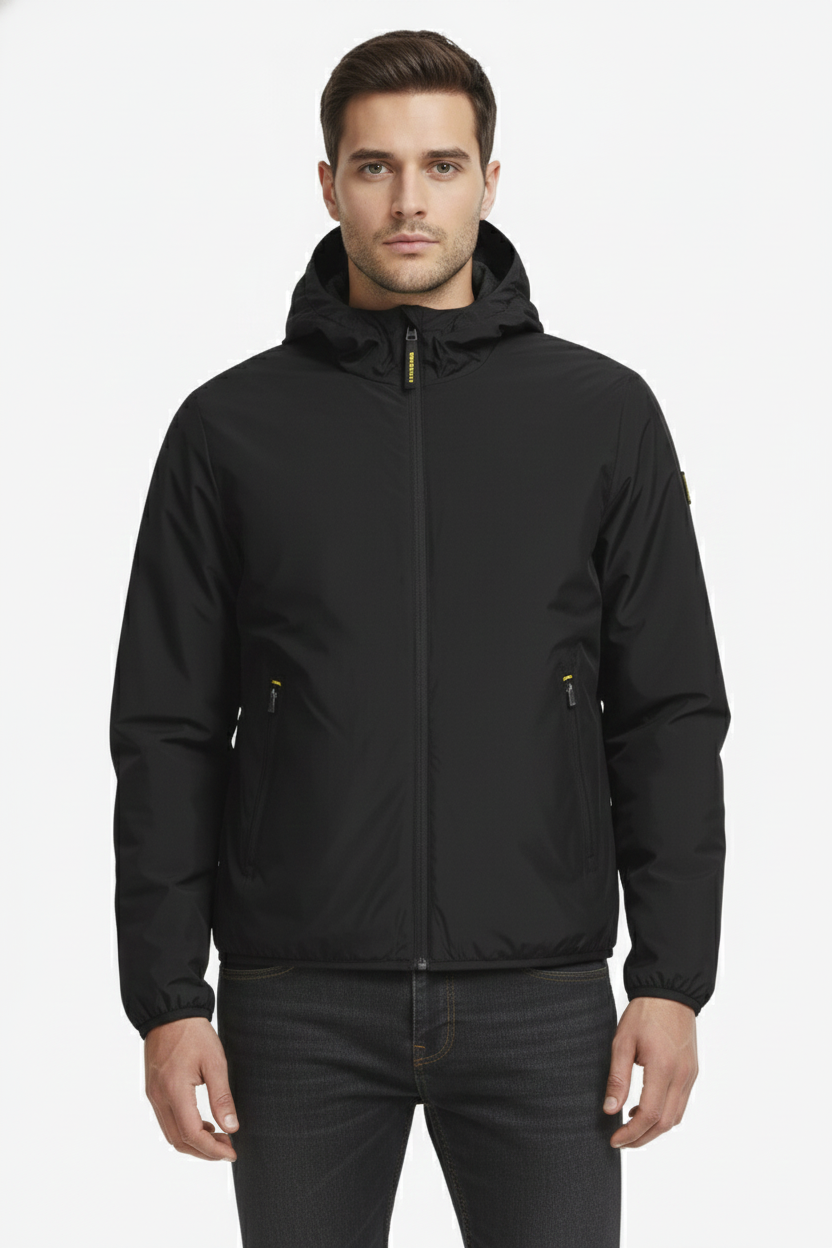 Ciesse Piumini Peter giubbotto uomo nero con cappuccio