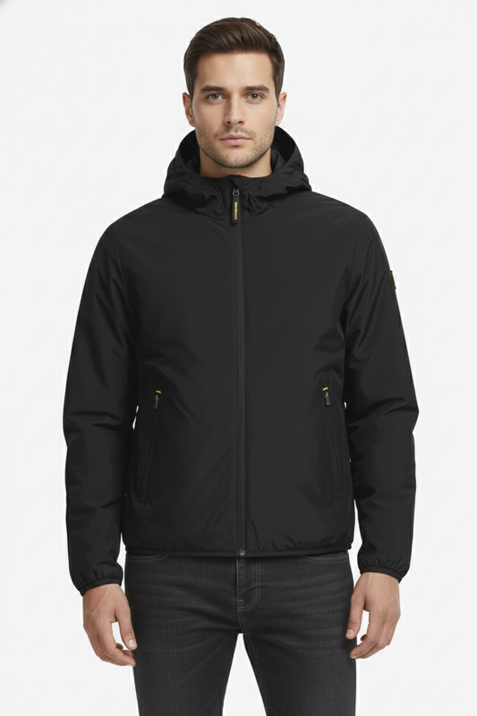 Ciesse Piumini Peter giubbotto uomo nero con cappuccio