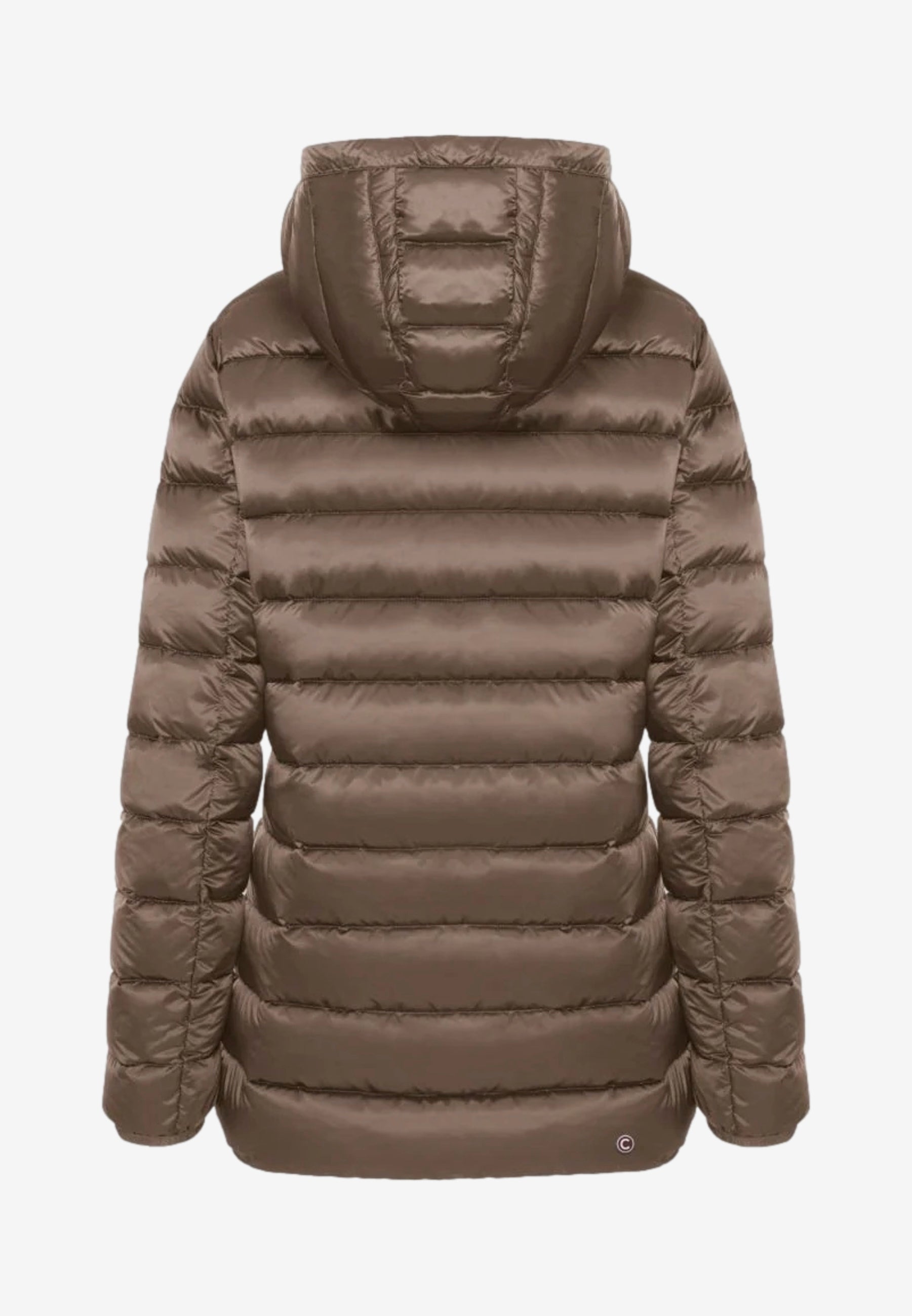 Colmar Piumino Deluxe Donna Marrone con Cappuccio