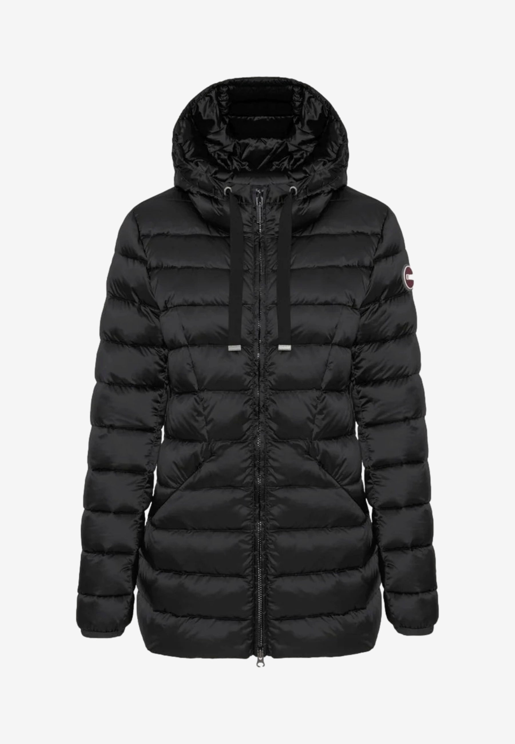Colmar Piumino Deluxe Donna Nero con Cappuccio